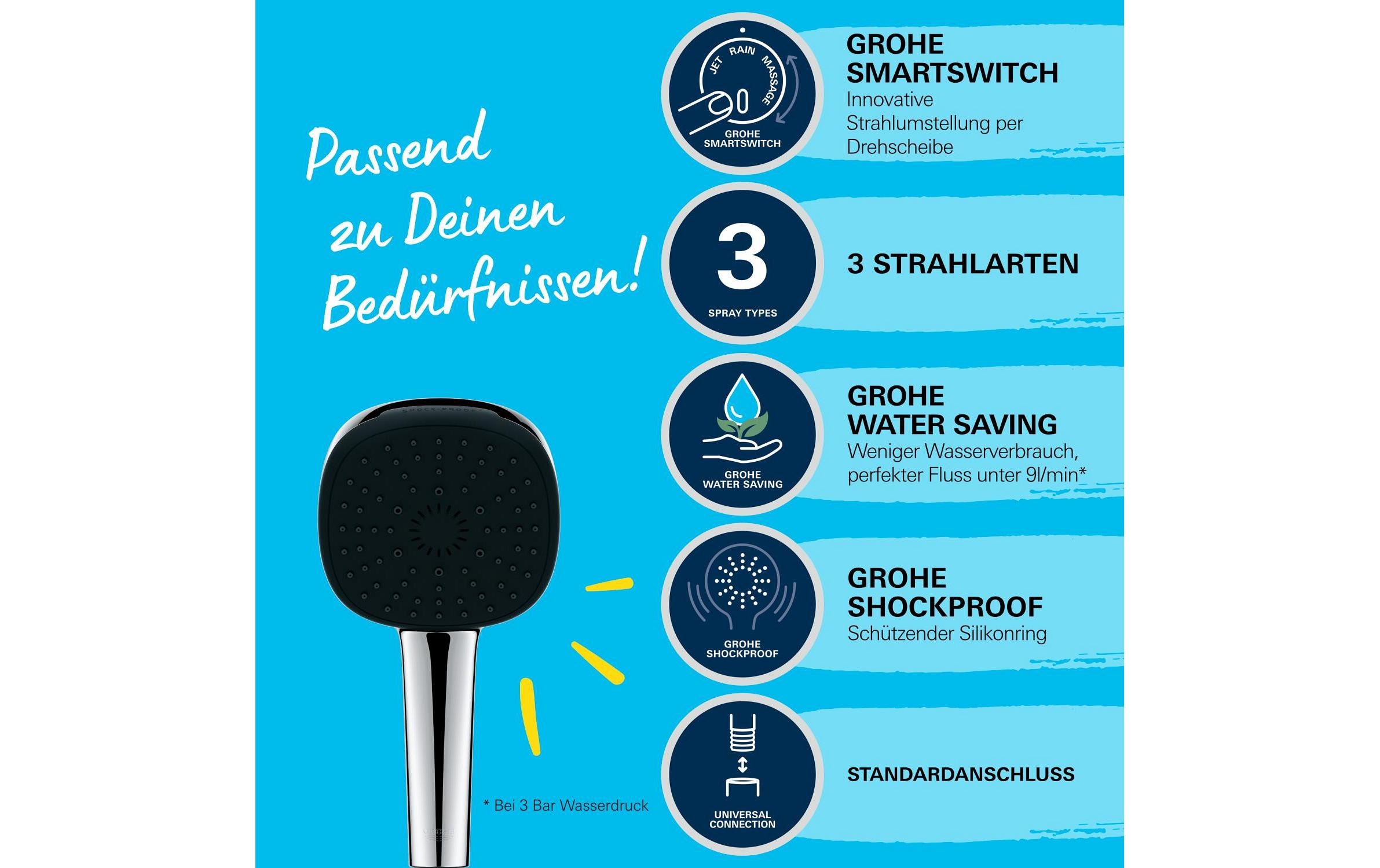 Grohe Handbrause »Vitalio Comfort 110«