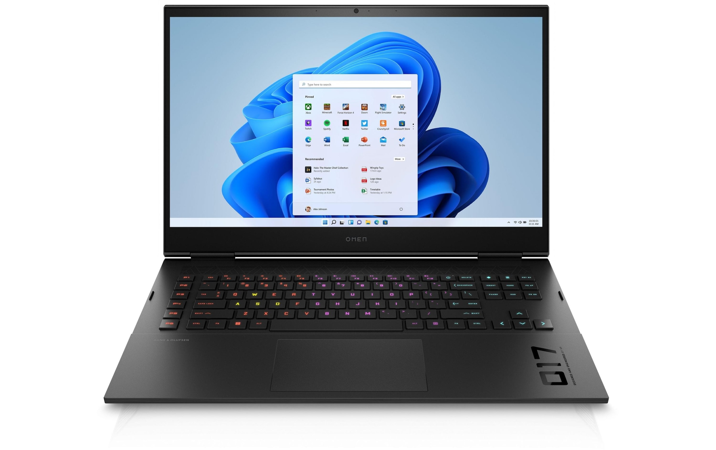 HP Gaming-Notebook »OMEN 17-CM2728NZ«, 43,77 cm, / 17,3 Zoll, Intel, Core i7, GeForce RTX 4060, 1000 GB SSD