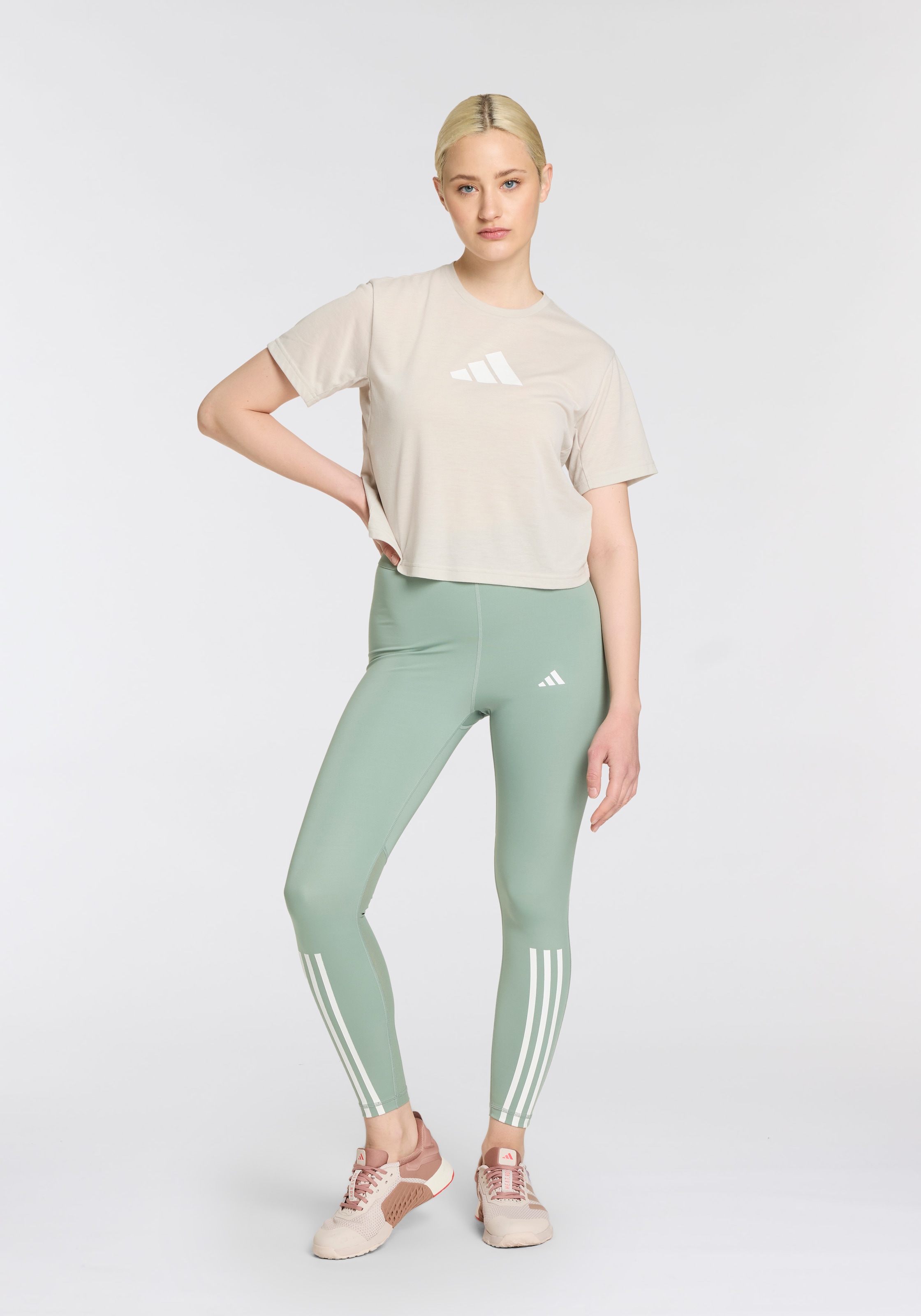 adidas Performance T-Shirt »TR-ES BL TEE«, Trainingsshirt, Feuchtigkeitsabsorbierendes Material