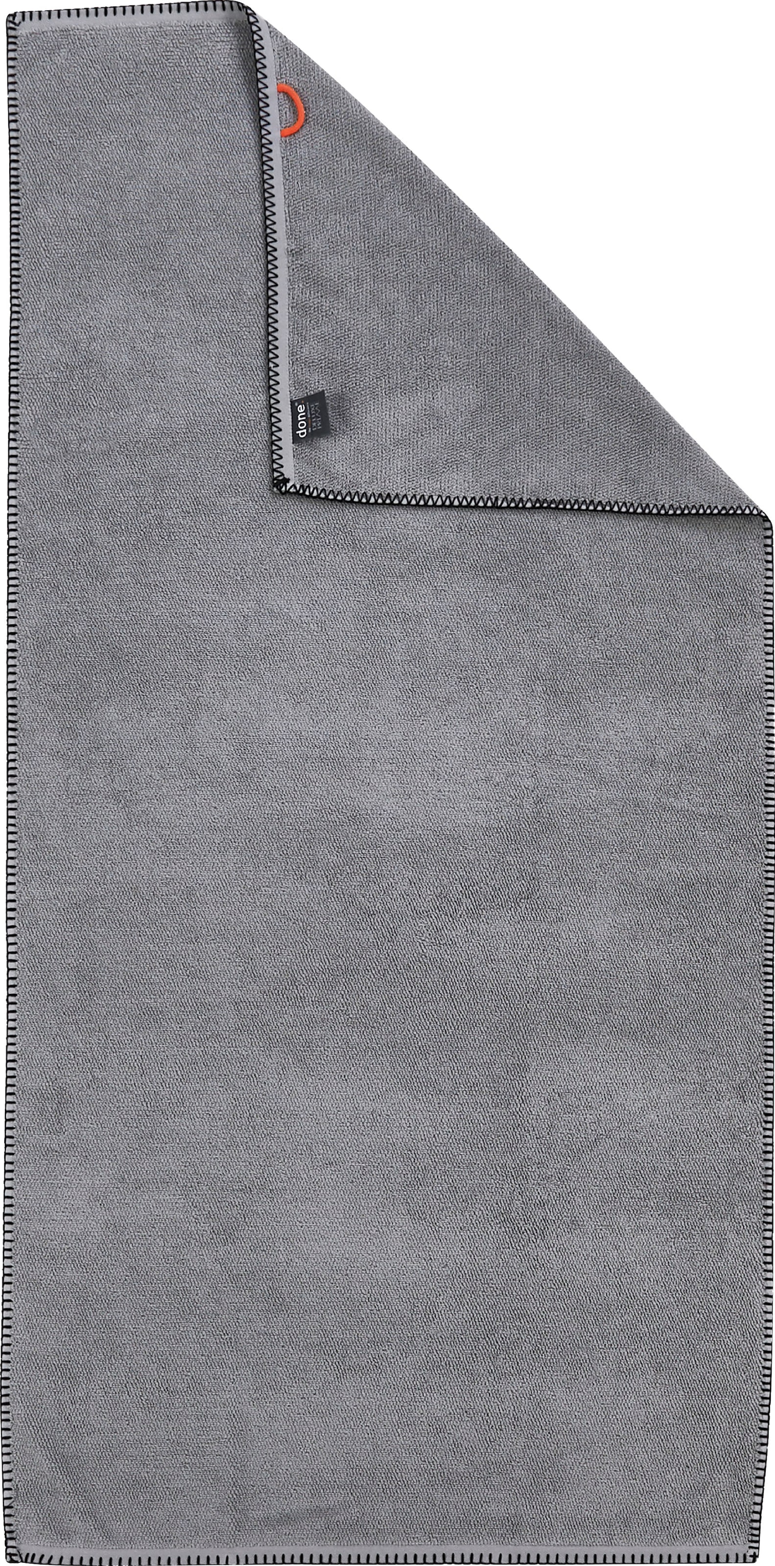 done.® Duschtuch »Deluxe Prime«, (1 St., Duschtuch 70 x 140 cm), Uni-Farben, Hotelqualität aus hochwertigem Zwirnfrottier, mit Ziernaht