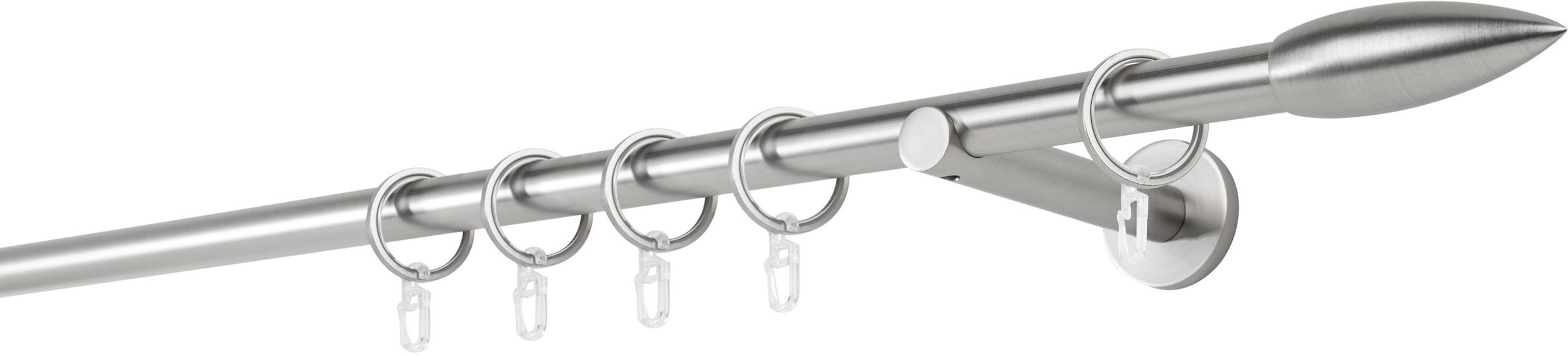 Image of mydeco Gardinenstange »20mm Cardo Wandträger 12 cm«, 1 läufig-läufig, Fixmass bei Ackermann Versand Schweiz