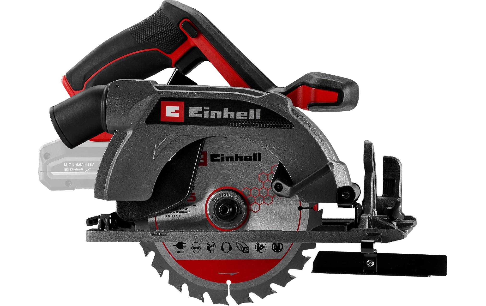 Image of Einhell Akku-Handkreissäge "TE-CS 18/165-2 Li - Solo" ohne Akku und Ladegerät