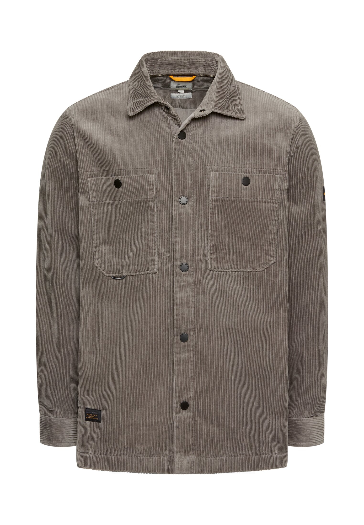 Image of camel active Langarmhemd Overshirt aus Cord