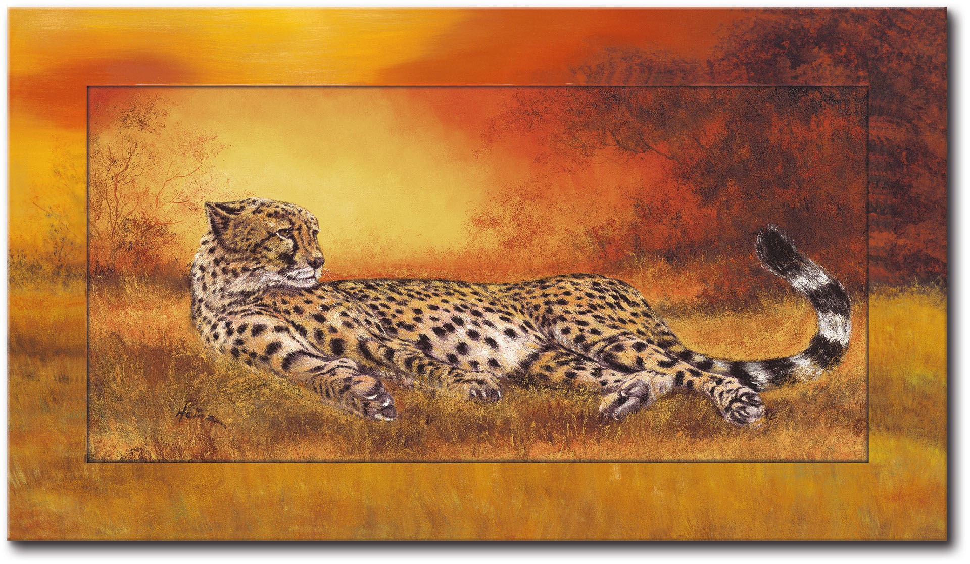 Image of Artland Wandbild »Gepard«, Wildtiere, (1 St.) bei Ackermann Versand Schweiz