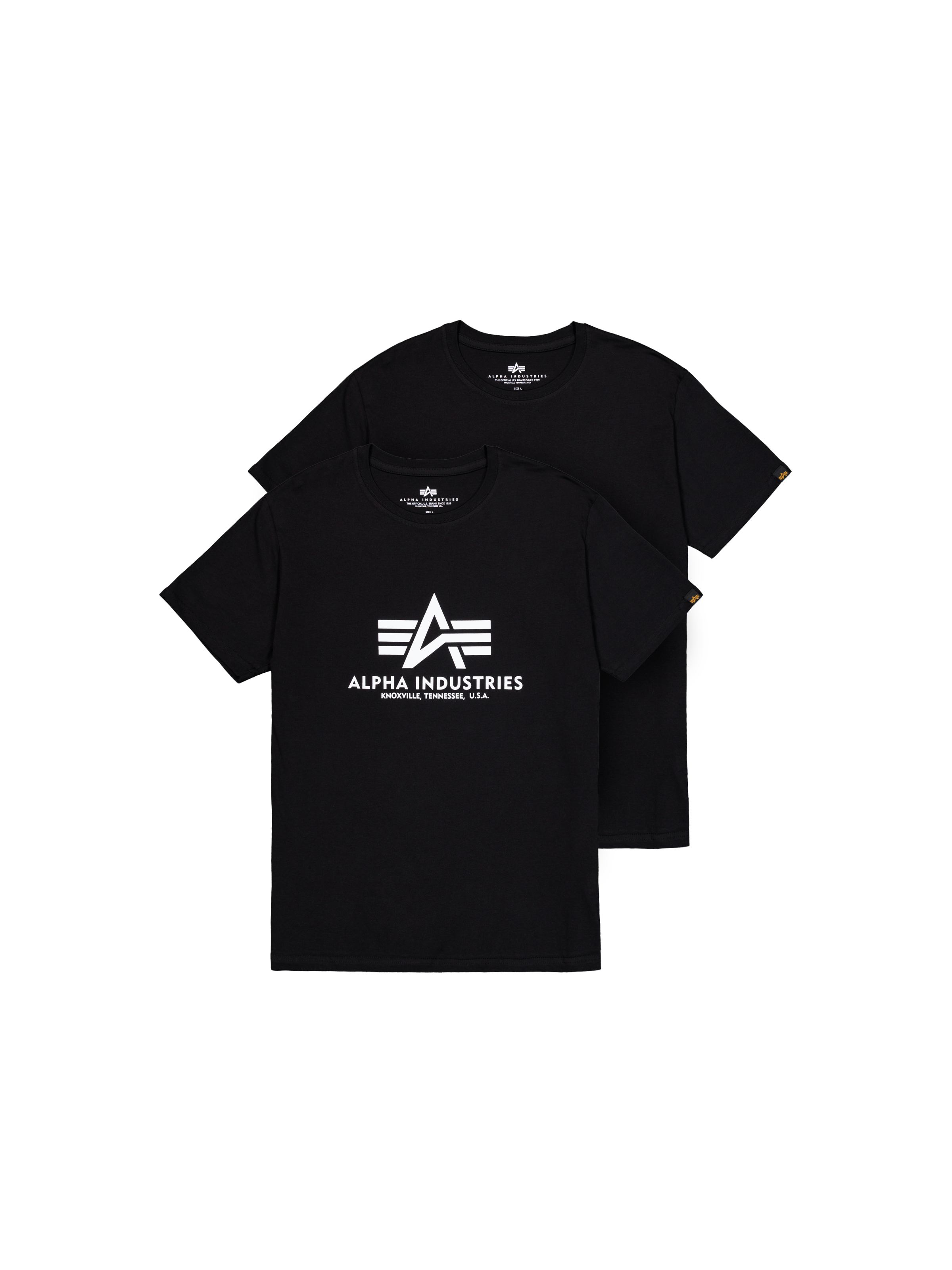 Alpha Industries Rundhalsshirt »Basic T 2 Pack« Set, 2 Stk.