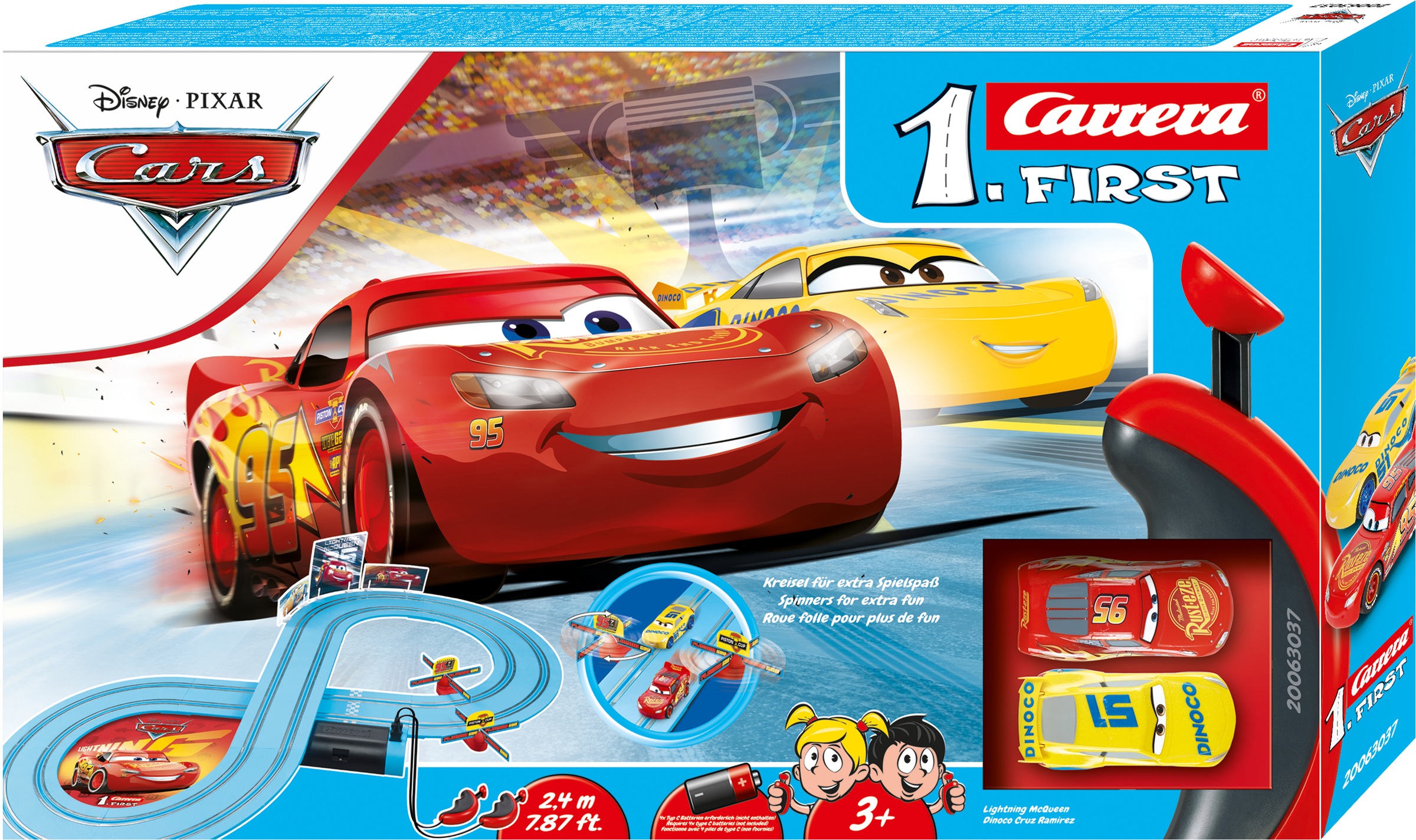 Image of Carrera® Autorennbahn »Carrera® First - DisneyÂ·Pixar Cars - Race of Friends«, (Set) bei Ackermann Versand Schweiz