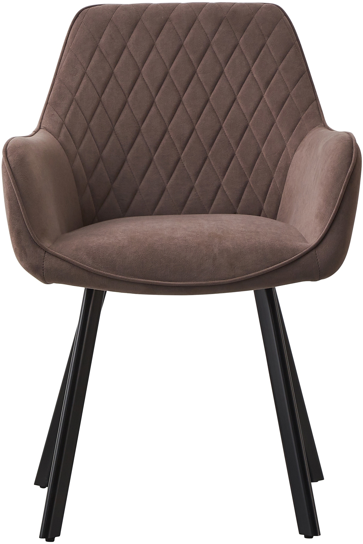 SalesFever Essgruppe »Designstarke Essgruppe«, (Set, 5 tlg.), Tischplatte mit rauer Balken-Oberfläche, Rücken mit Rautensteppung