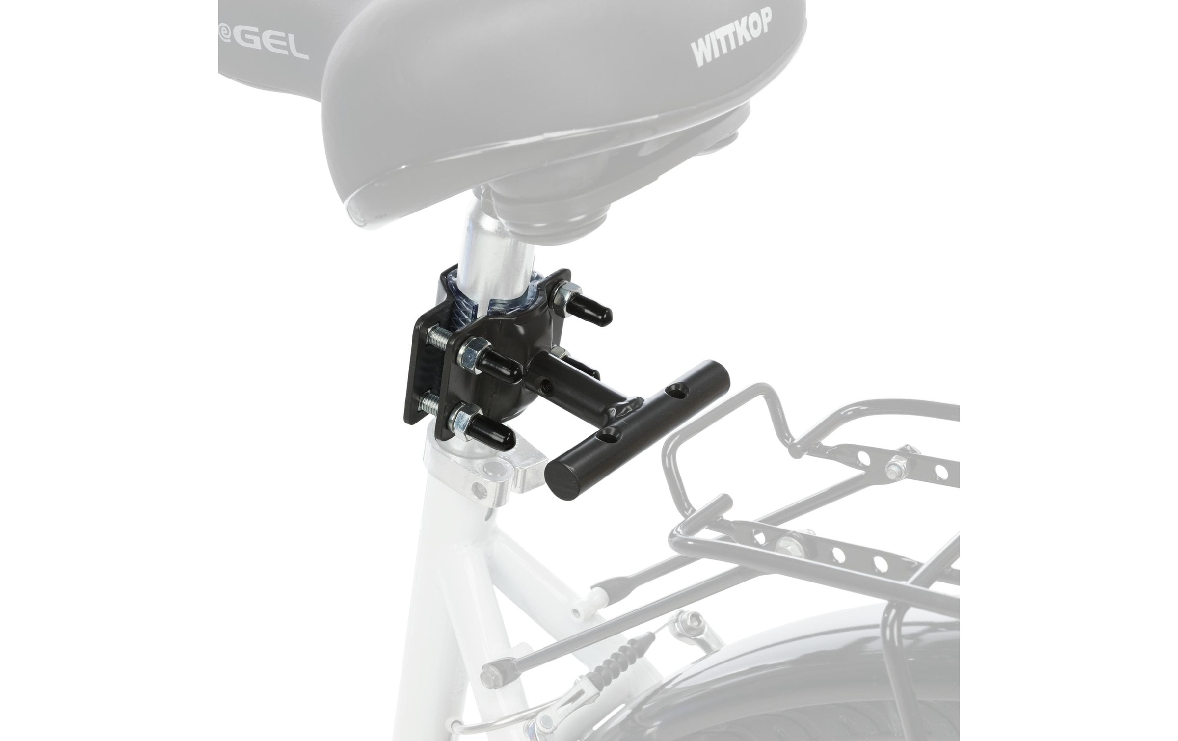 TRIXIE Schraubvorsatz »Halter Sattelstange zu Biker-Set«