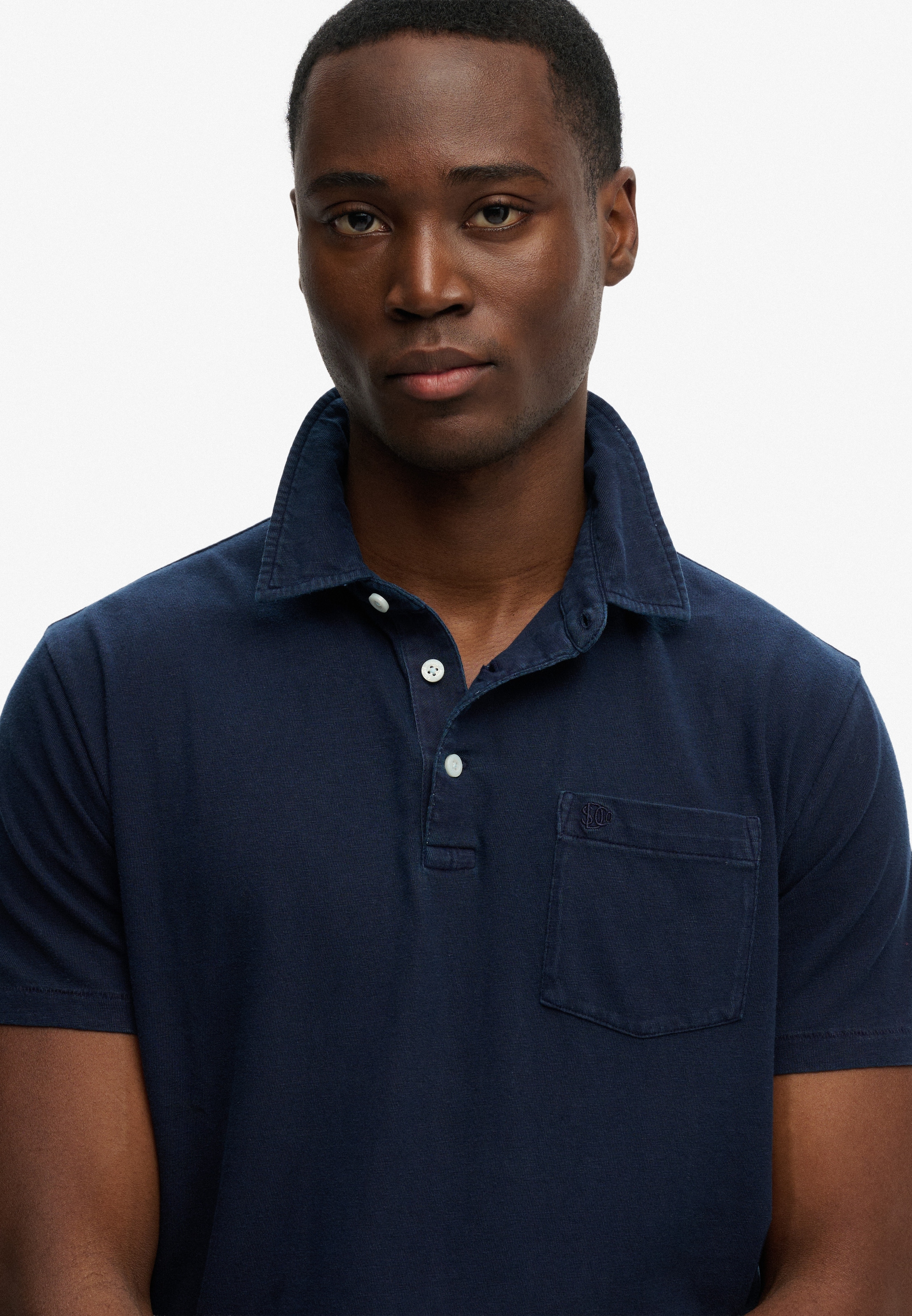 Superdry Poloshirt »CLASSIC COTTON LINEN POLO« aus tollem Baumwoll-Leinen-Mischgewebe