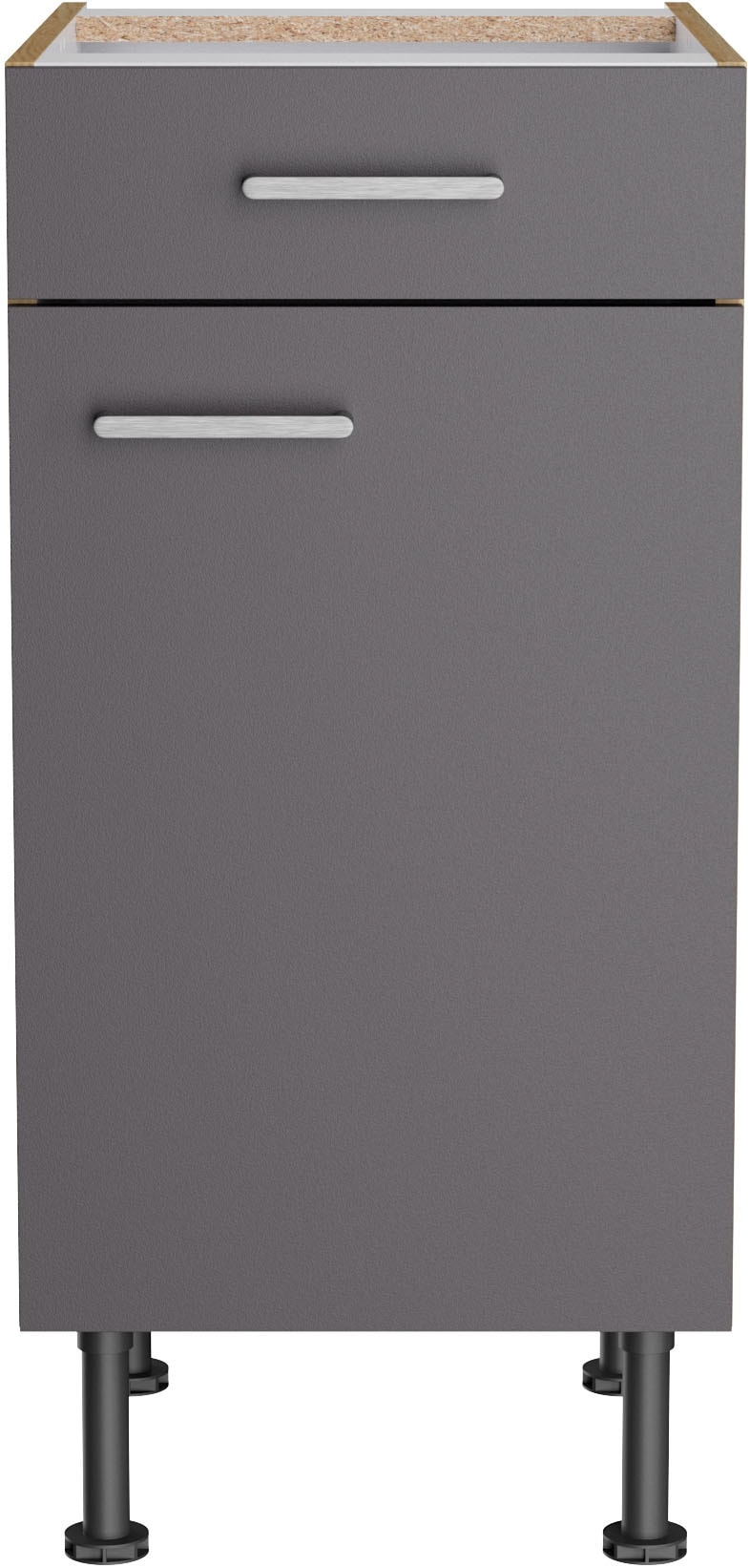 KOCHSTATION Armoire basse »KS-Lucy« Breite 40 cm, höhenverstellbare Füsse, Soft-Close