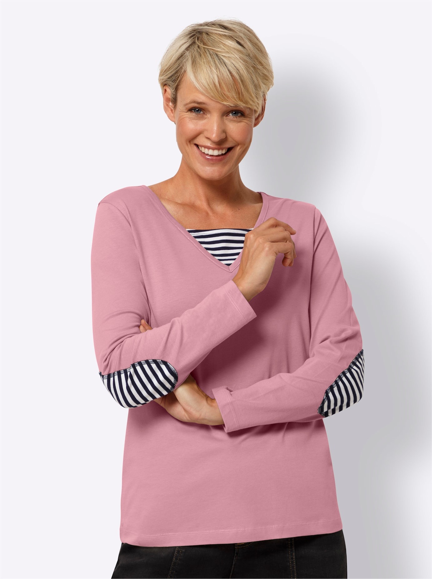 Image of Classic Basics 2-in-1-Langarmshirt "2-in-1-Shirt" 1 Stk.