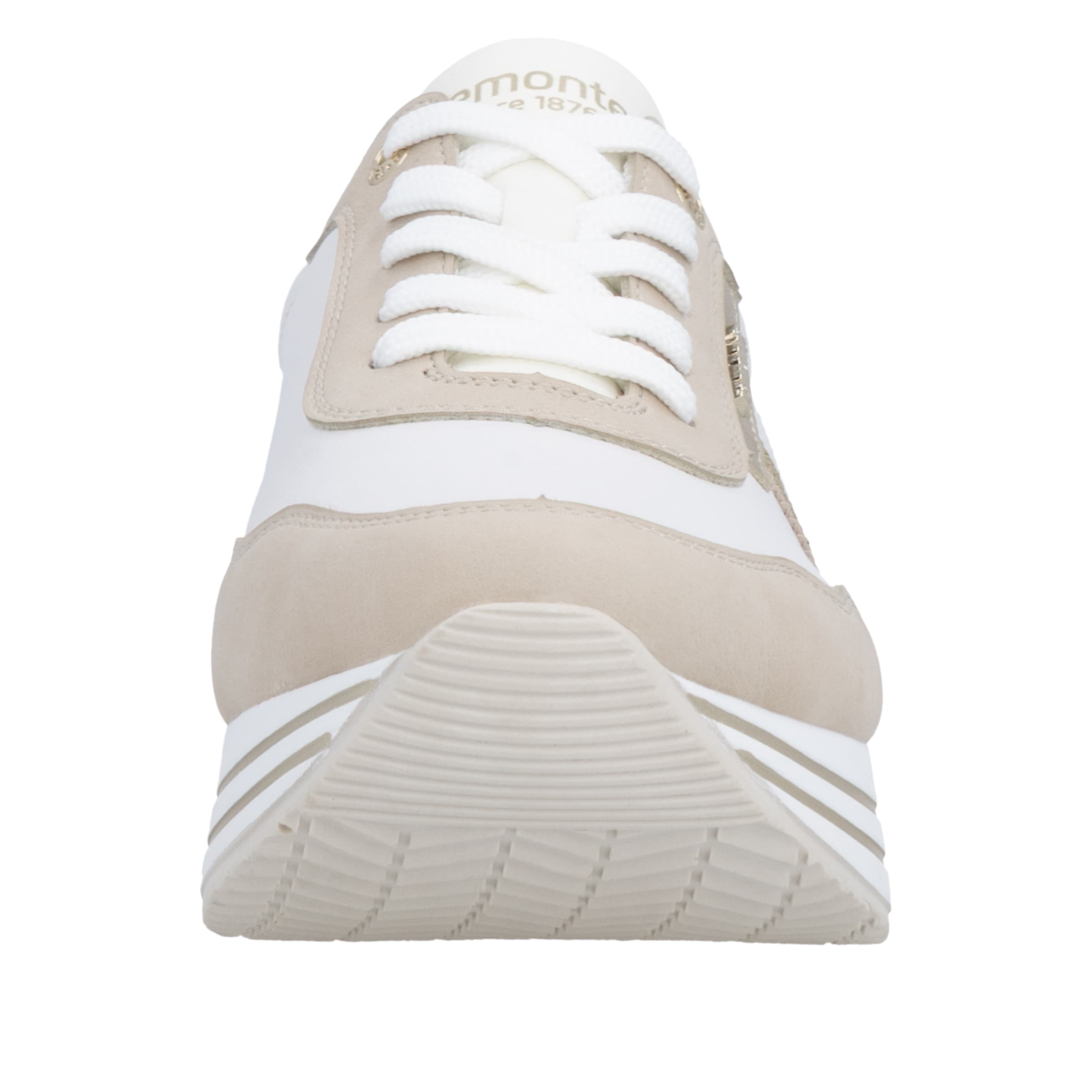 Remonte Baskets à plateforme  Chaussure basse, à lacets avec détails métalliques et semelle intérieure souple