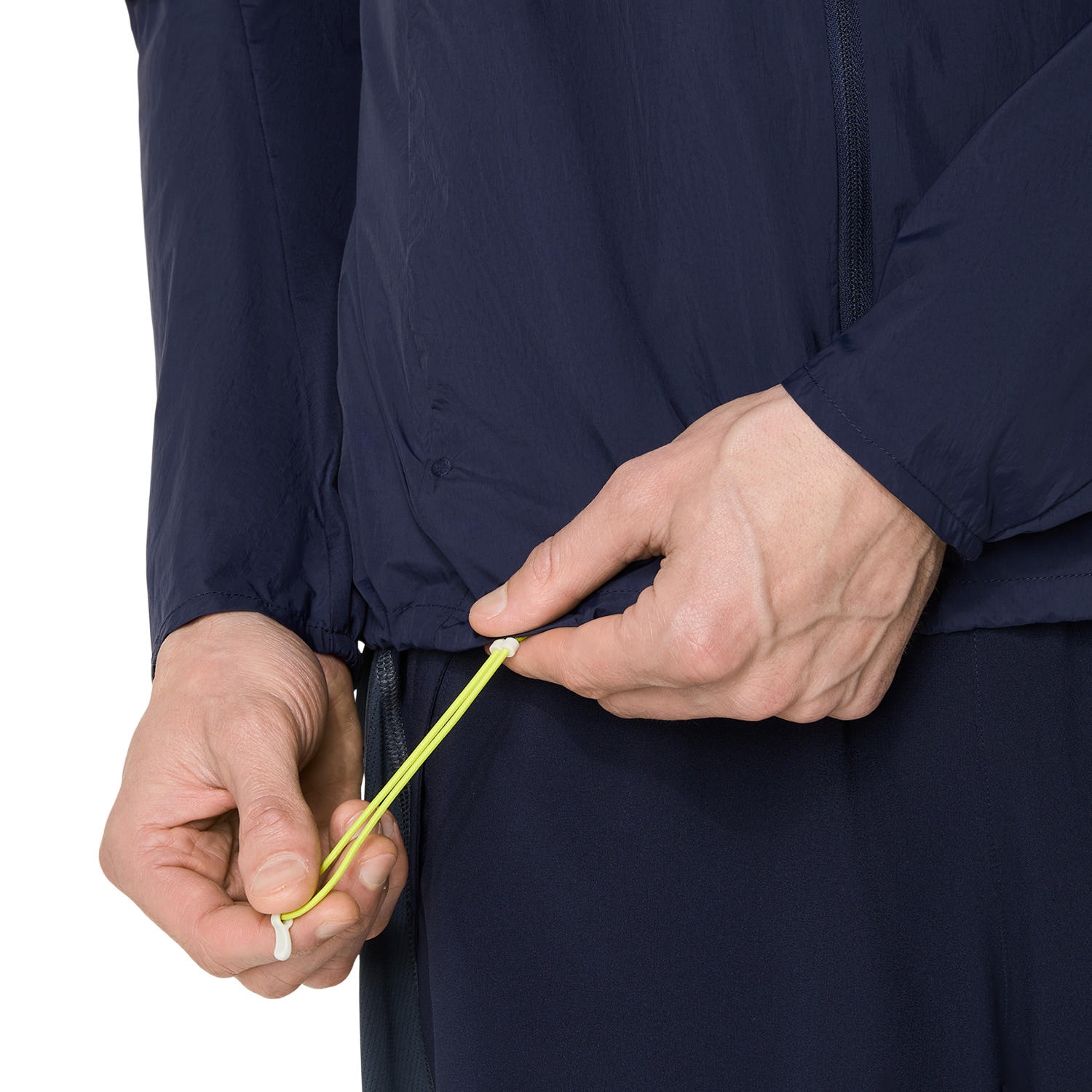 Asics Laufjacke »ROAD PACKABLE JACKET«, mit Kapuze