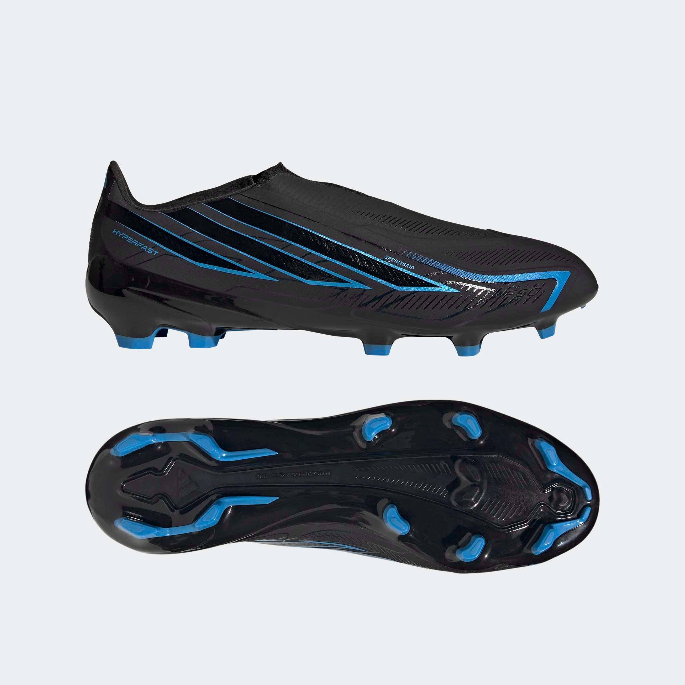 adidas Performance Chaussure de football »F50 HYPERFAST LEAGUE , SCHNÜRLOS, FESTE BÖDEN«  semelle extérieure pour gazon et sols durs