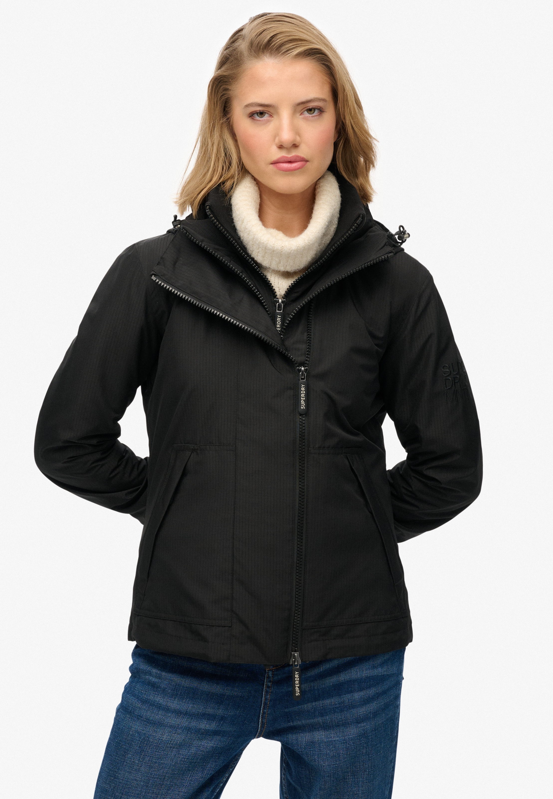 Superdry Outdoorjacke »Hooded Mtn Windbreaker Jkt« mit Kapuze