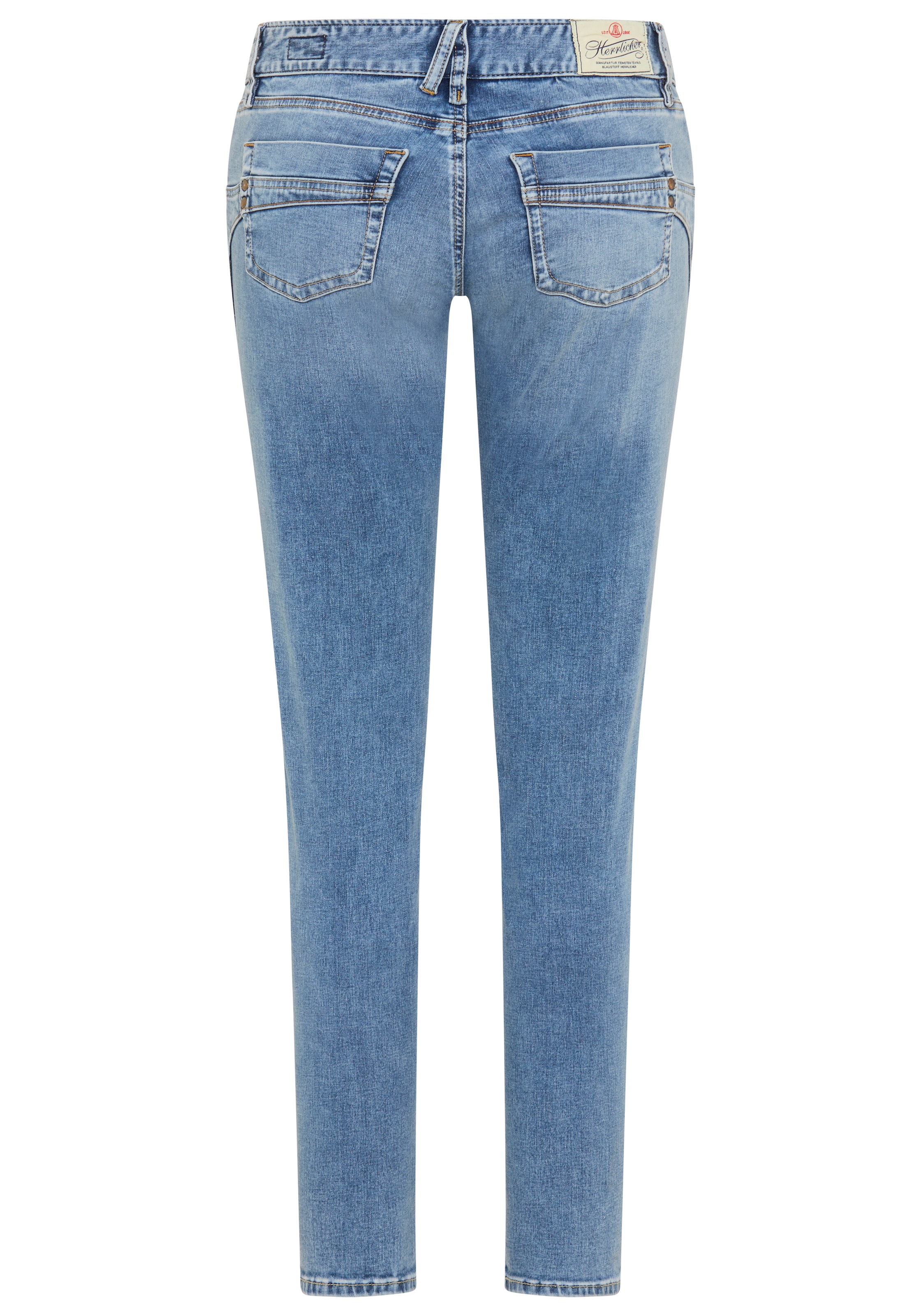 Herrlicher Jeans slim »Touch Slim Denim« mit besonderer Nahtführung