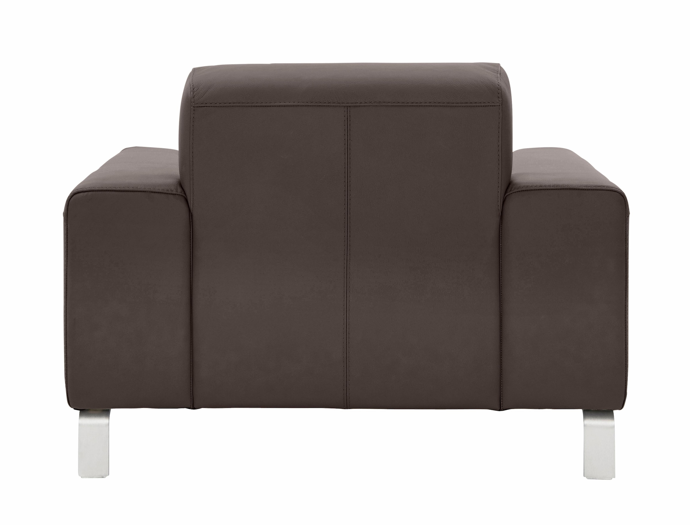 CALIA ITALIA Sessel »Simon Loungesessel, Designsessel, sehr bequem«, in zwei Lederqualitäten