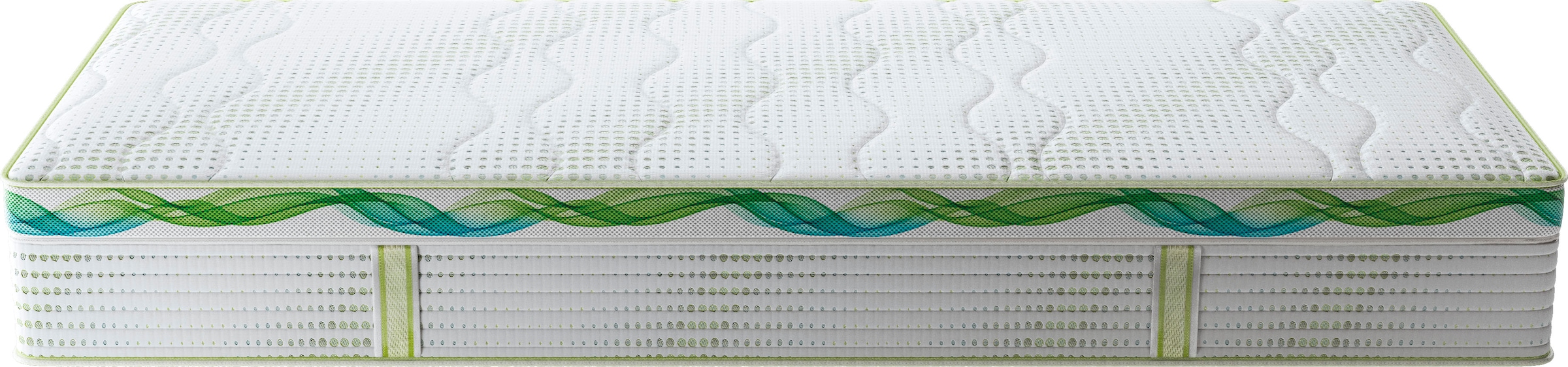 Schlaraffia Taschenfederkernmatratze »Aqua 1000 TFK«, 25 cm hoch, 1000 Federn, (1 St.), Matratze in diversen Grössen, Matratze mit nachhaltigem Matratzenbezug