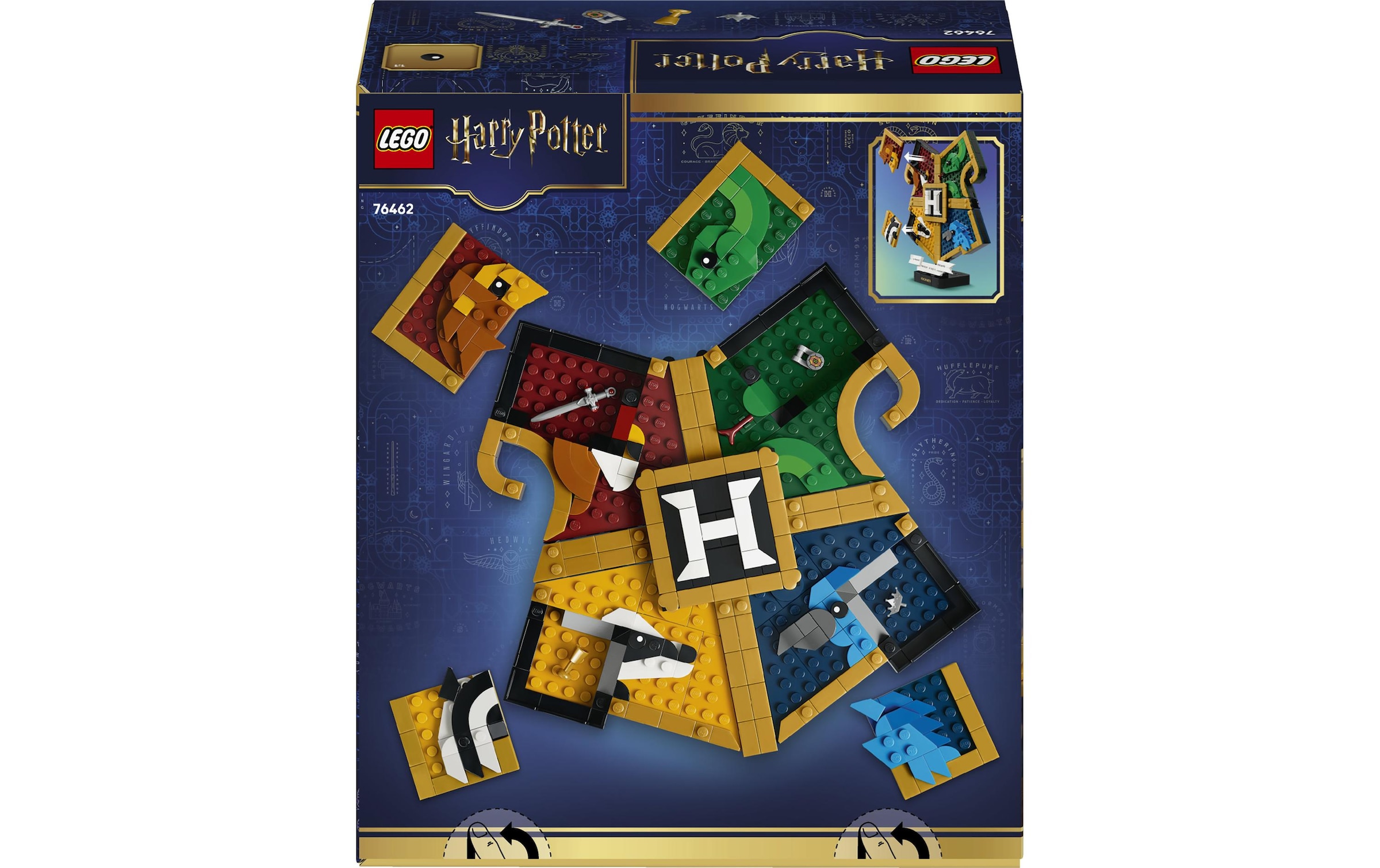LEGO® Pions de construction »Hogwarts Hauswappen (76462), LEGO Harry Potter« fabriqué en Europe