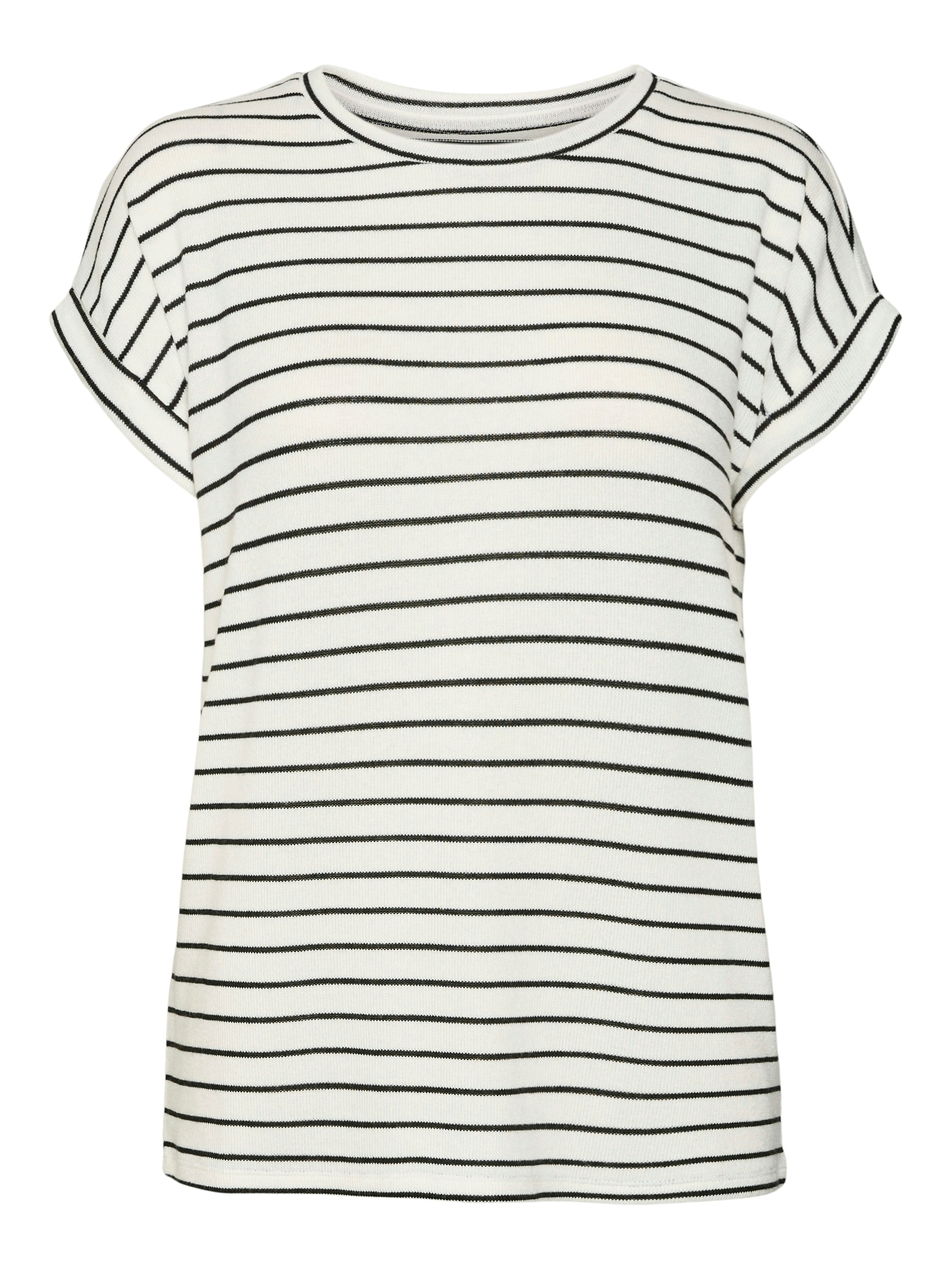 Vero Moda Kurzarmpullover »VMBRIANNA SS O-NECK PULLOVER BOO REP«, mit Umschlag