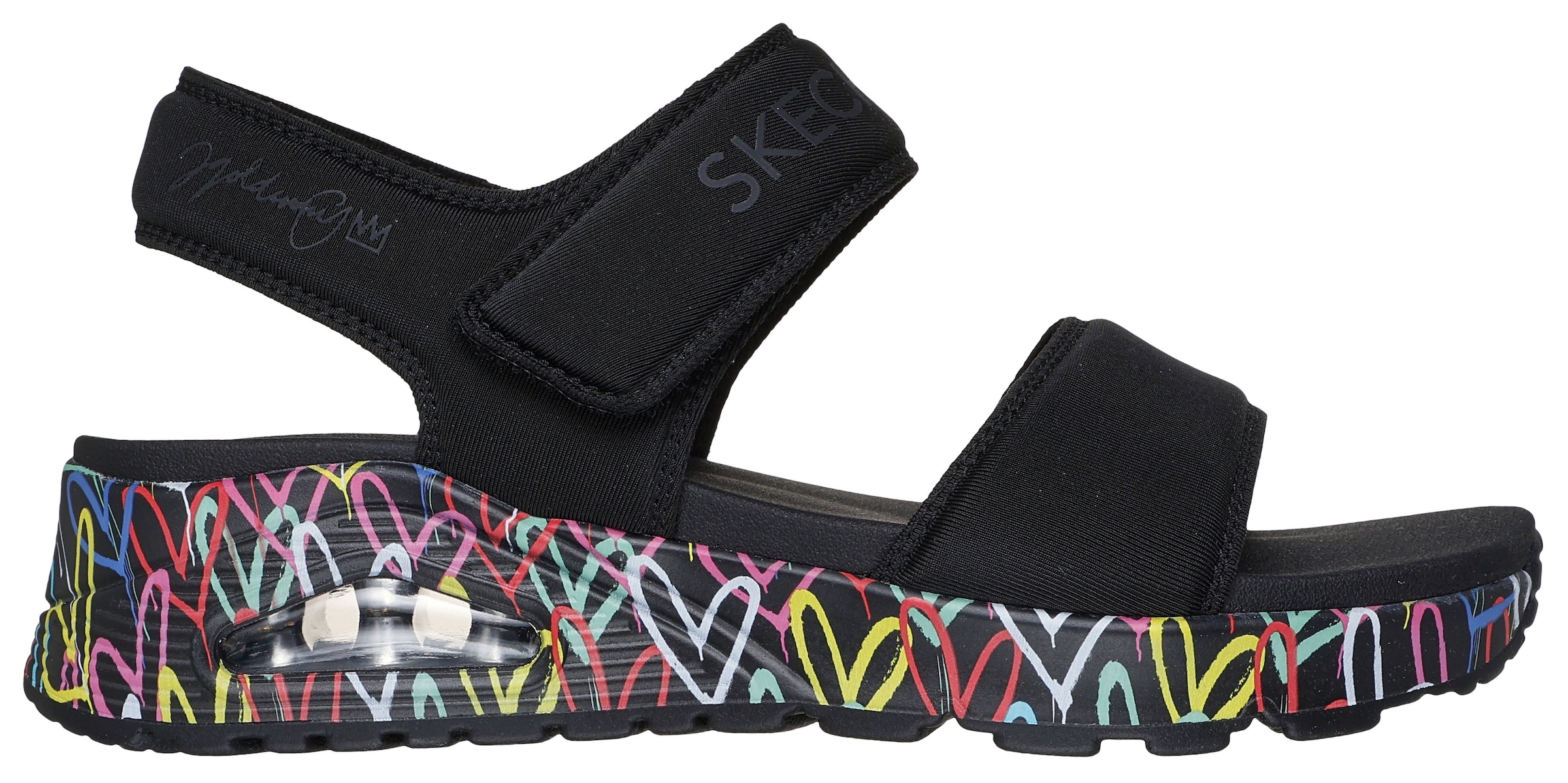 Skechers Sandale »UNO«  Sommerschuh, Strandschuh mit Skech-Air Luftkissensohle