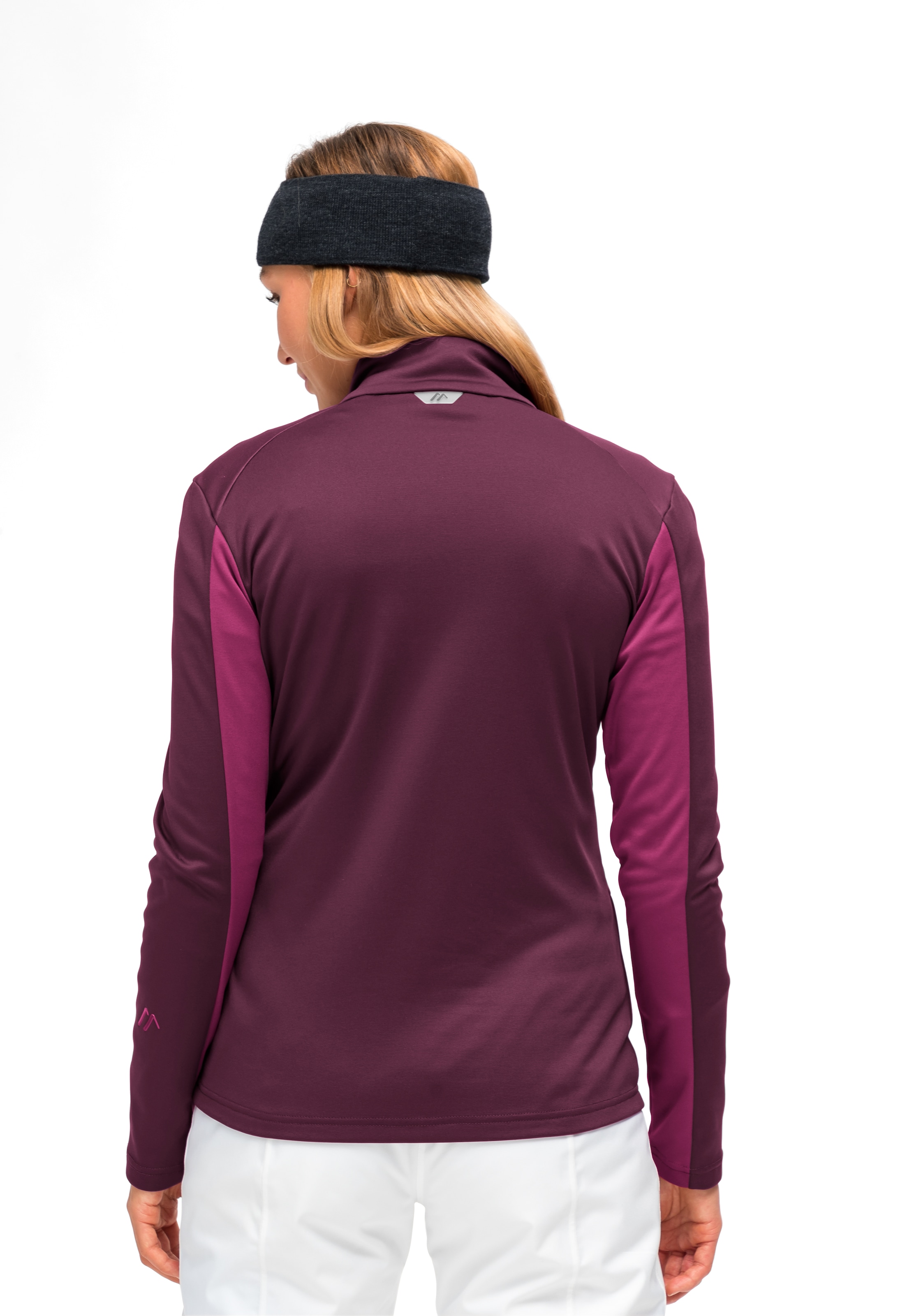 Maier Sports Fleecejacke »Purga Jacket« Damen Midlayer, Fleece mit aufgerauter Innenseite