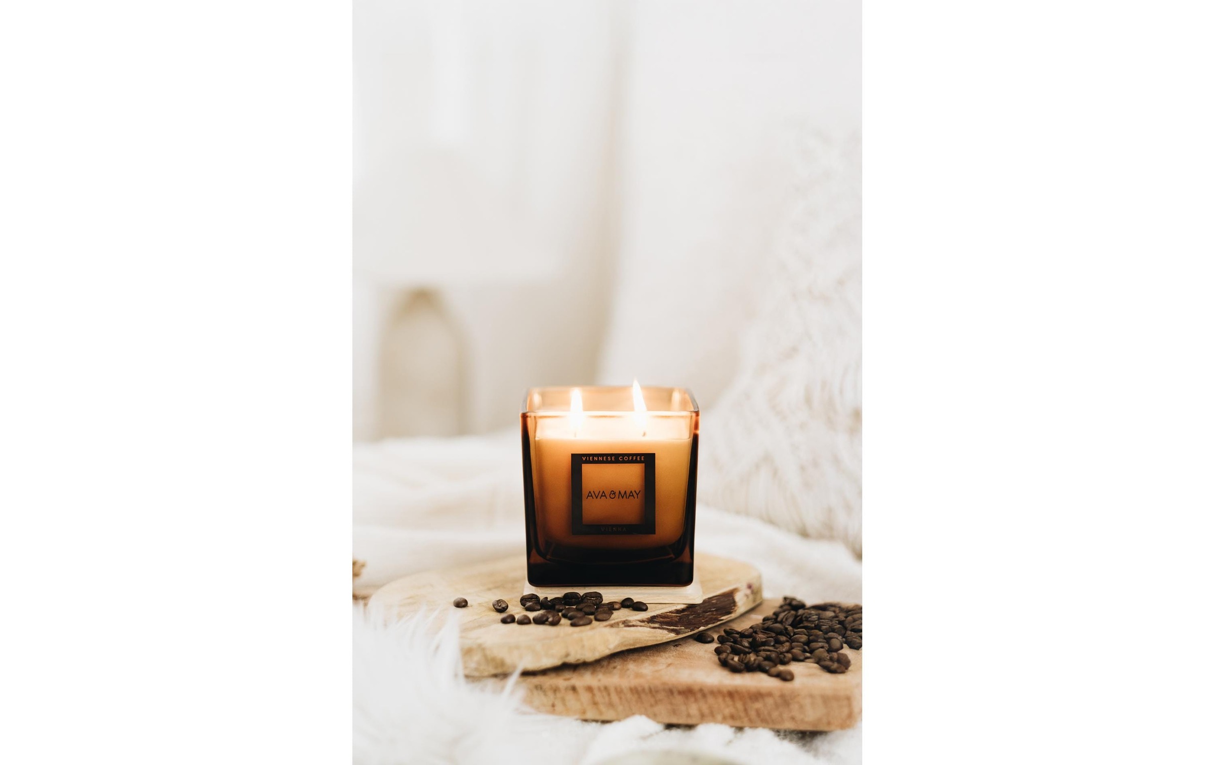 AVA & MAY Duftkerze »Niennesse Coffee, 550 g«