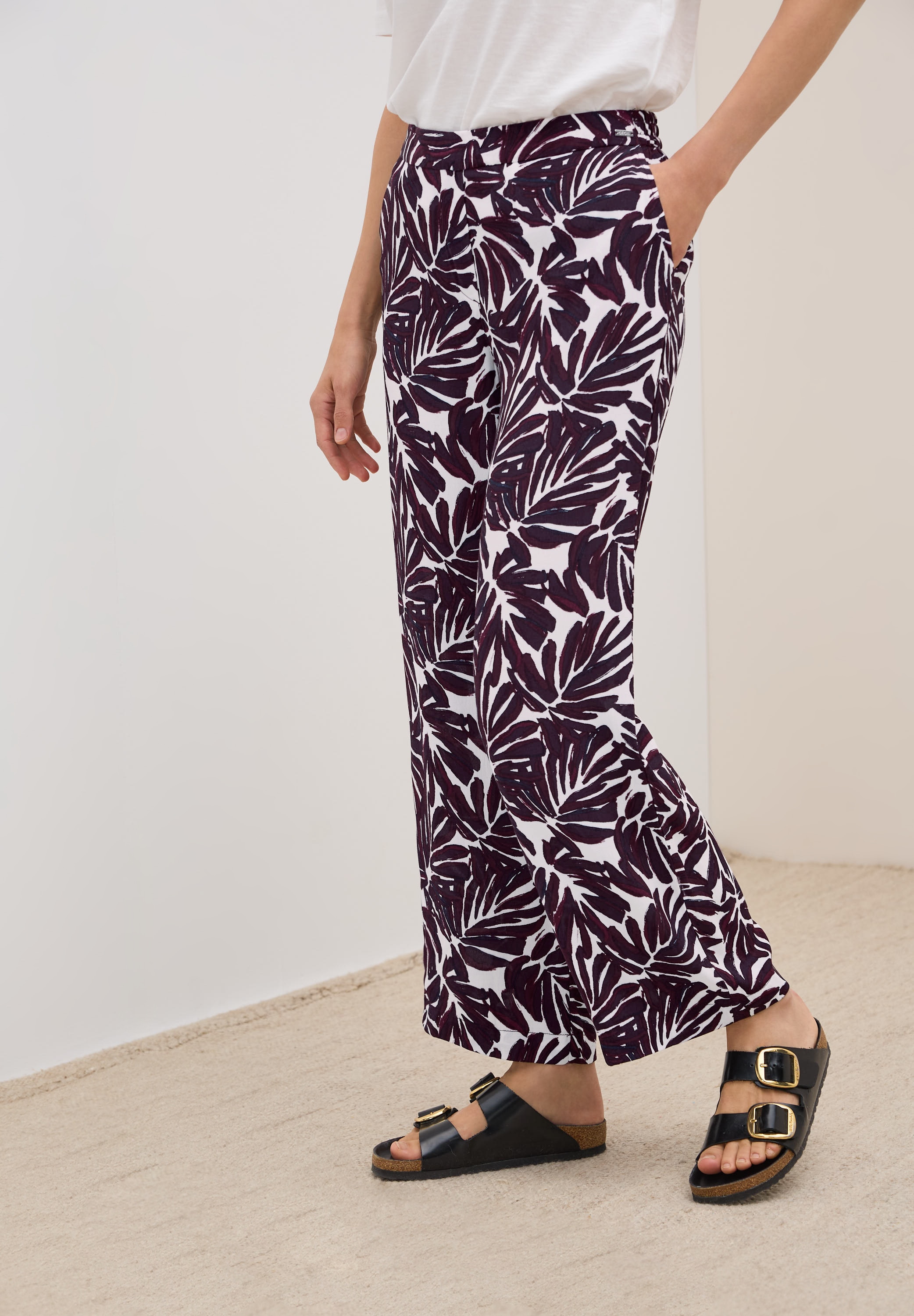 Image of Cecil Stoffhose "Style NEELE" Sommerhose mit grafischem Muster