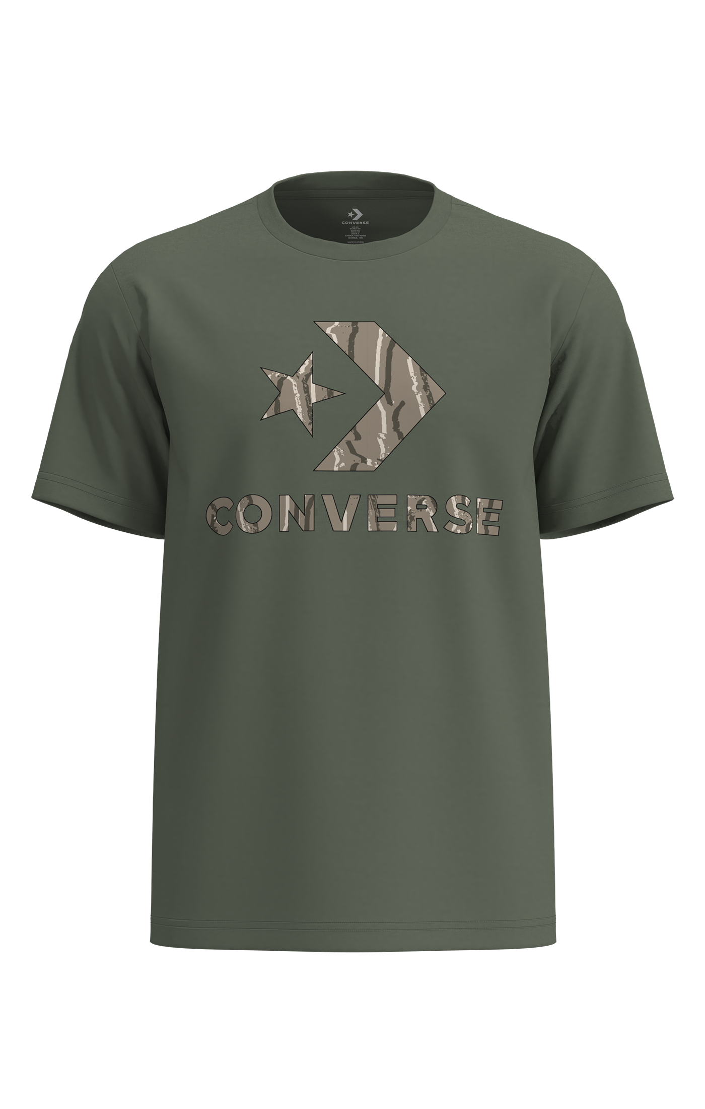 Converse T-Shirt »STANDARD FIT CENTER FRONT LARGE LOGO STAR CHEV SS TEE«