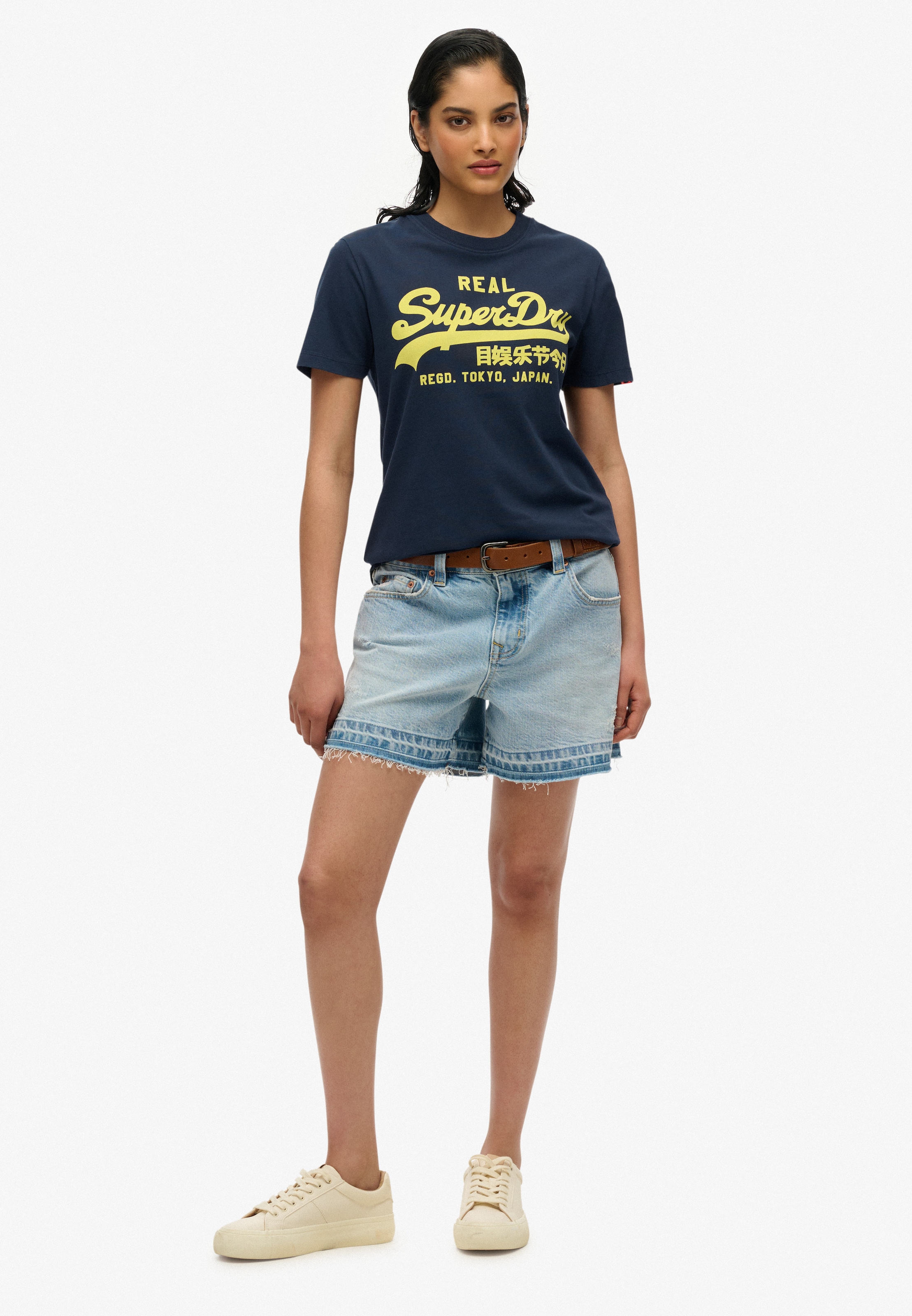 Superdry Kurzarmshirt »VL NEON SLIM TEE«