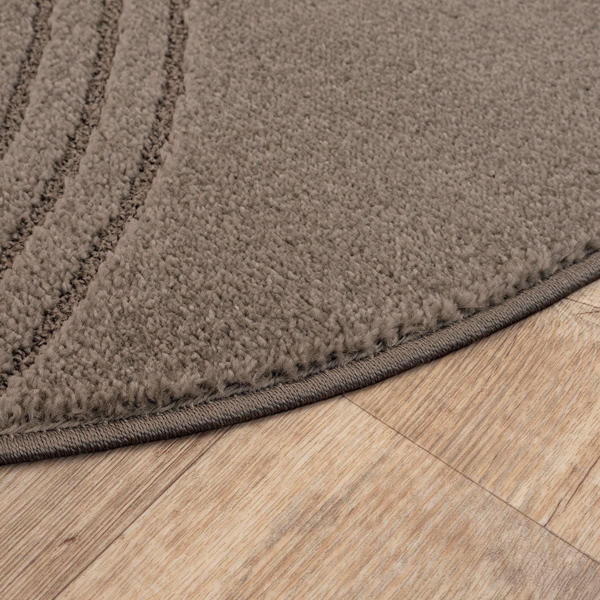 the carpet Tapis »Elisa« Rond 12 mm Höhe moderner Wohnzimmer Teppich, hohe Flordichte und angenehm weich