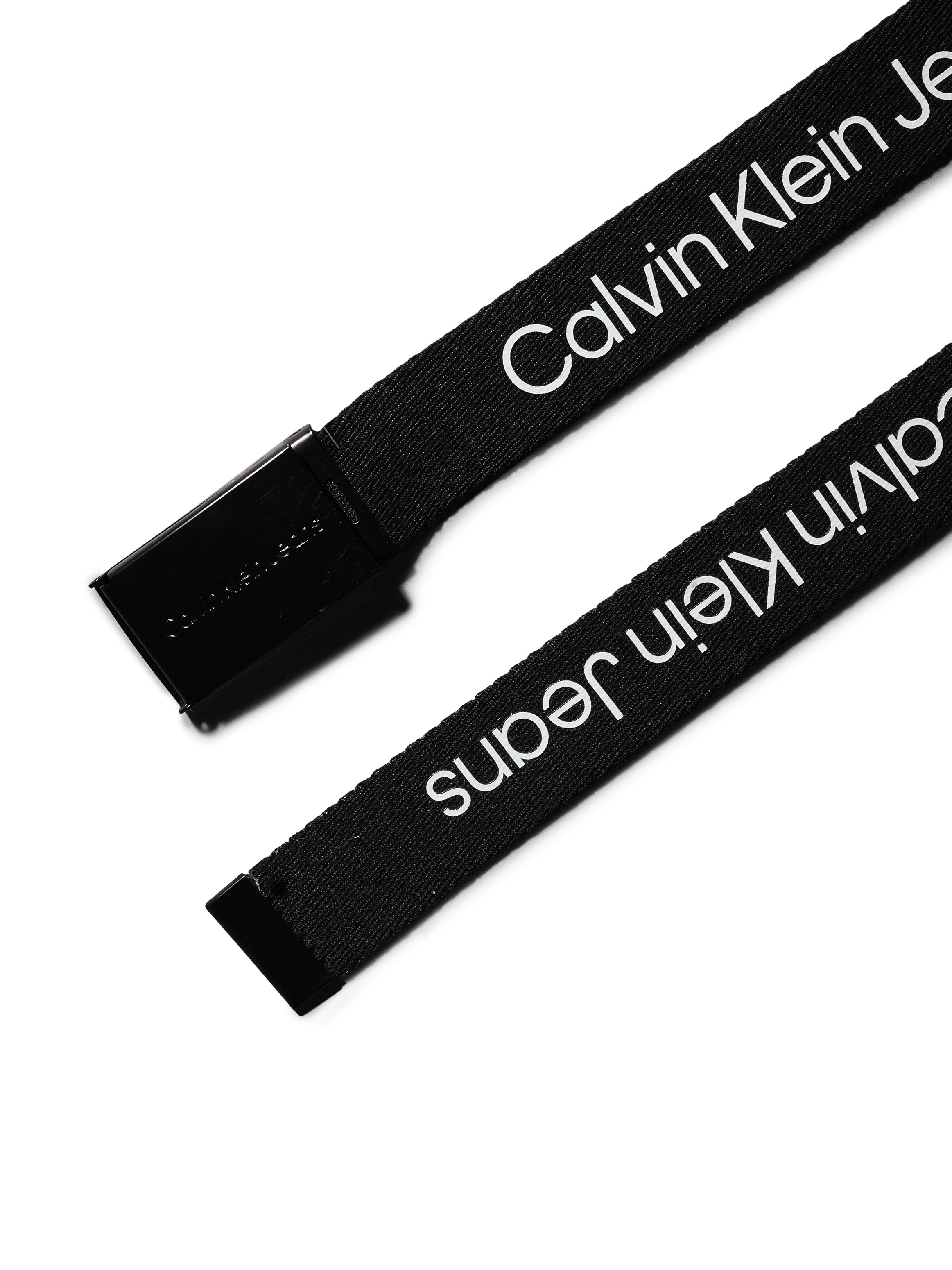 Calvin Klein Jeans Koppelgürtel »CANVAS LOGO METALLIC BUCKLE BELT«, für Kinder bis 16 Jahre