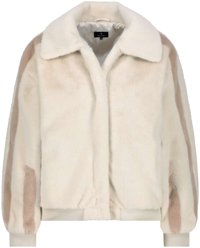 Monari Outdoorjacke, aus Fake Fur