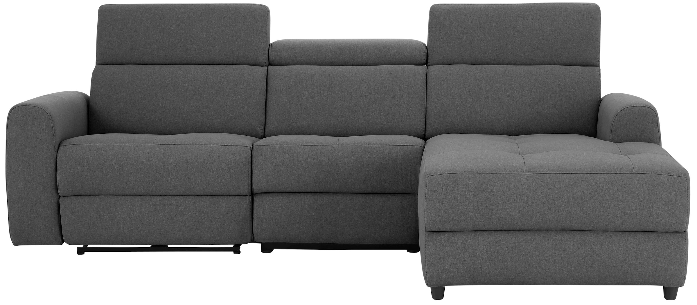 Image of Home affaire Ecksofa "Sentrano, L-Form," 275 cm, man. o. elektr. Relaxfunktion und USB/Kopfverstellung