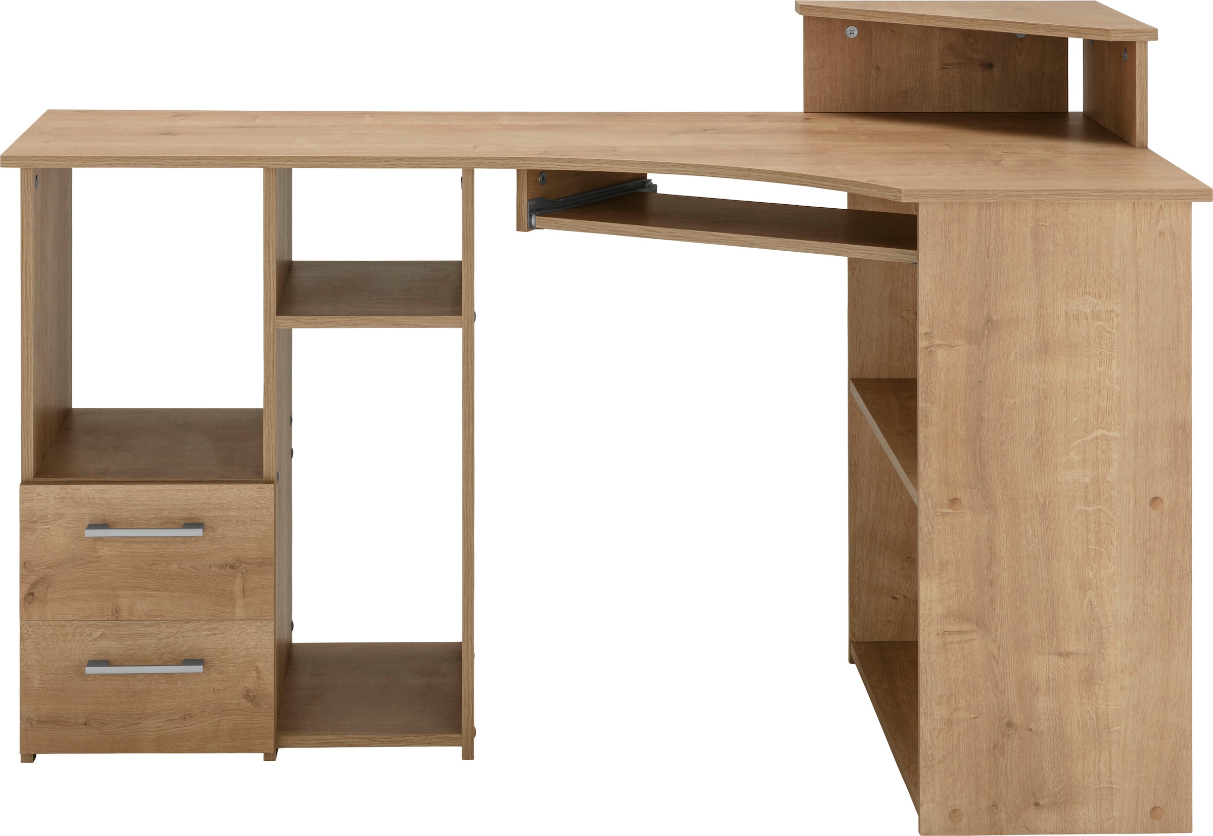 VOGL Möbelfabrik Schreibtisch »Sam«, Breite 137 cm, mit Tastaturauszug und  Towerfach kaufen