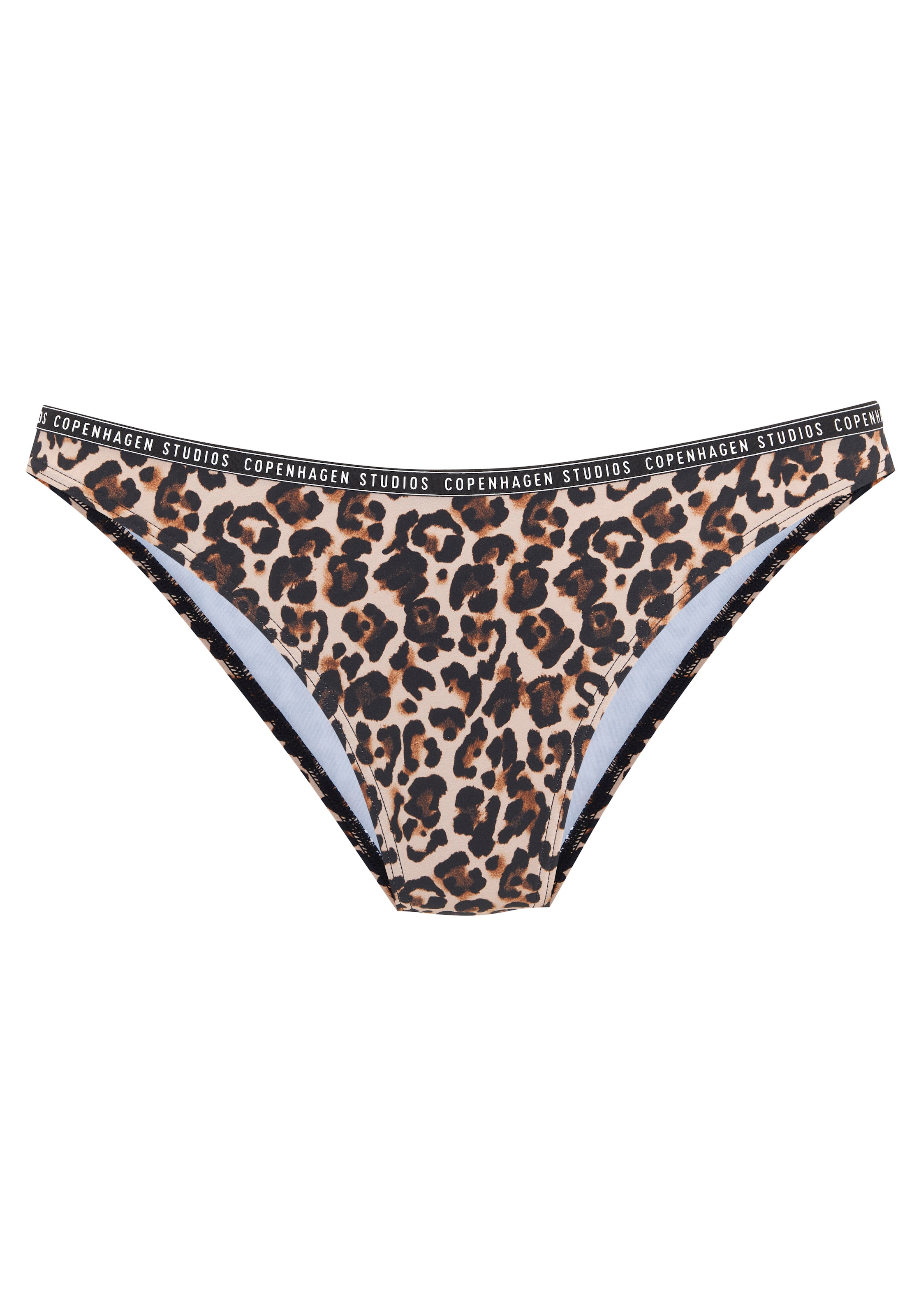 Image of Copenhagen Studios Bikini-Hose "Leody" Mit trendigem Animalprint