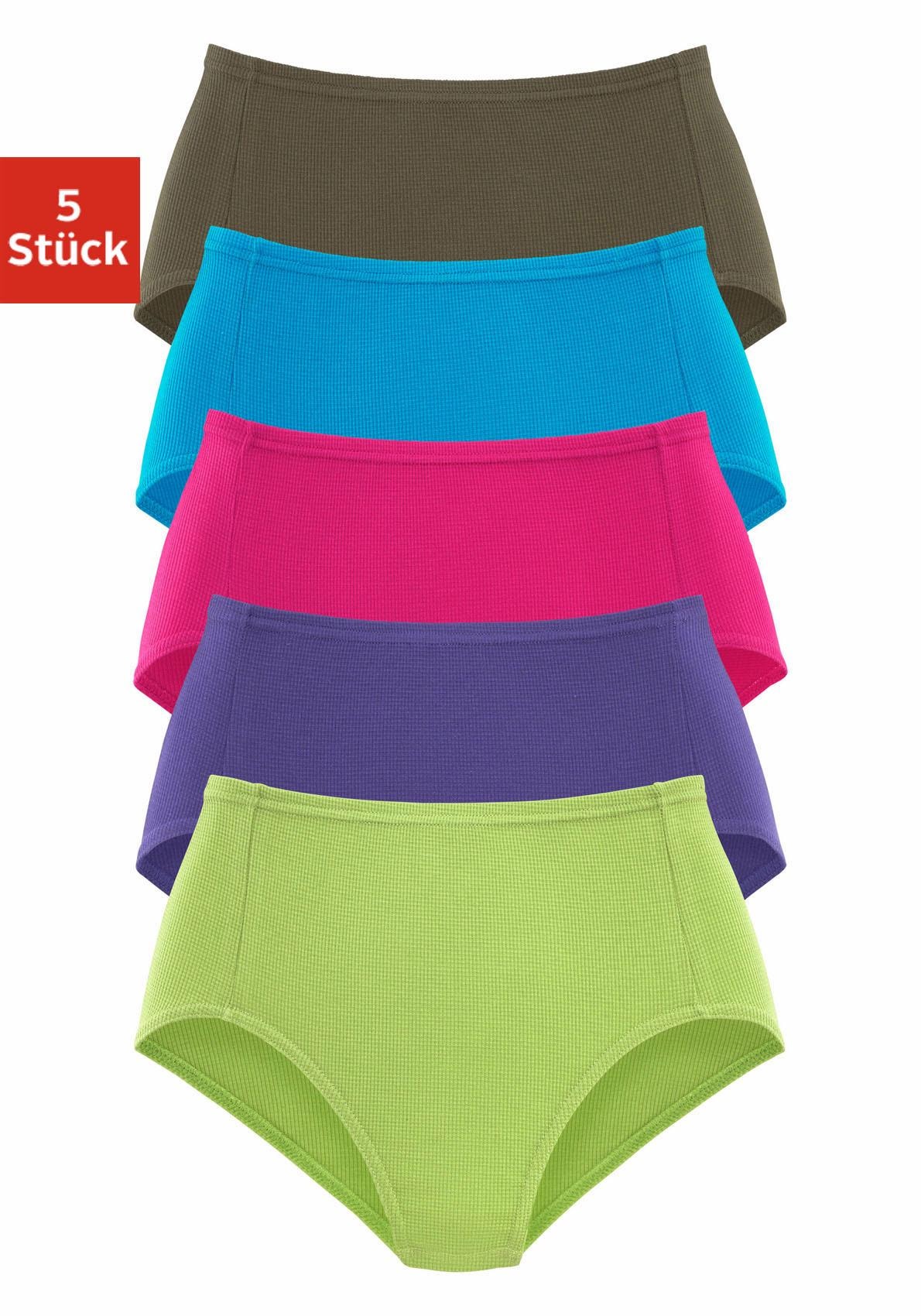 Image of petite fleur by Lascana Taillenslip 5er-Pack, aus weicher Pikee-Qualität