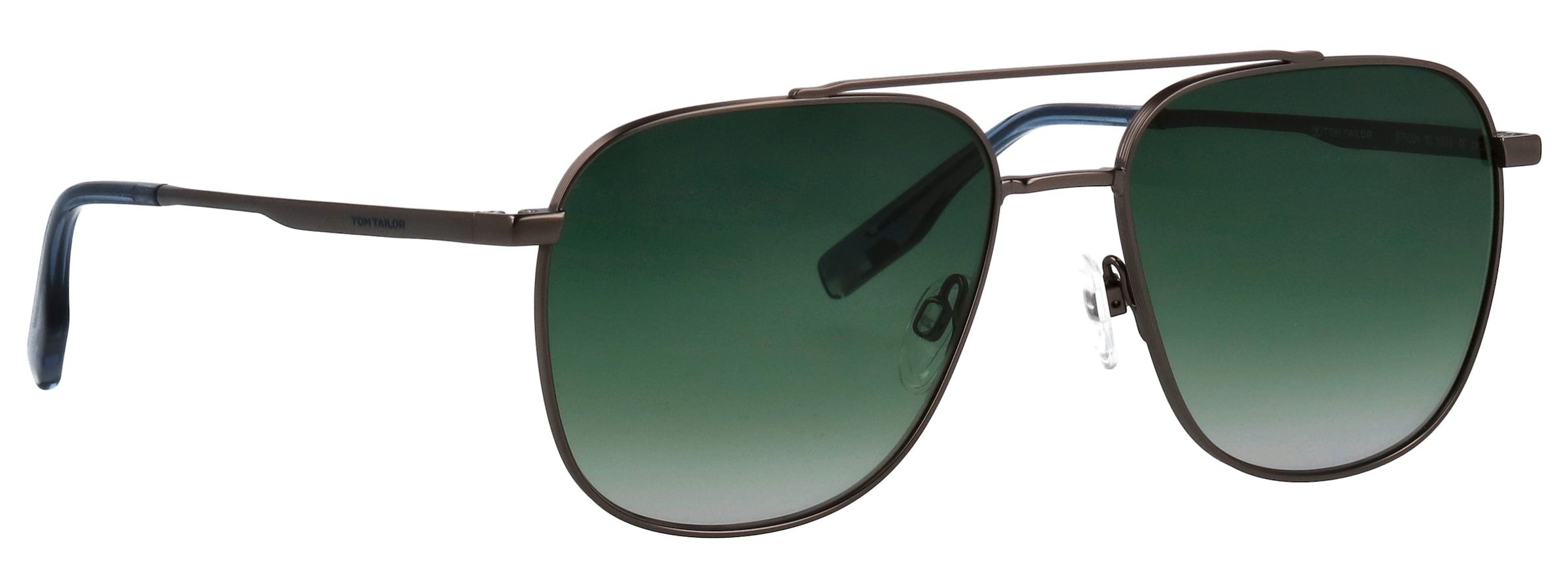 TOM TAILOR Lunettes de soleil »Modell 675004« Form Pilot, Logoschriftzug auf Bügel, Metallfassung