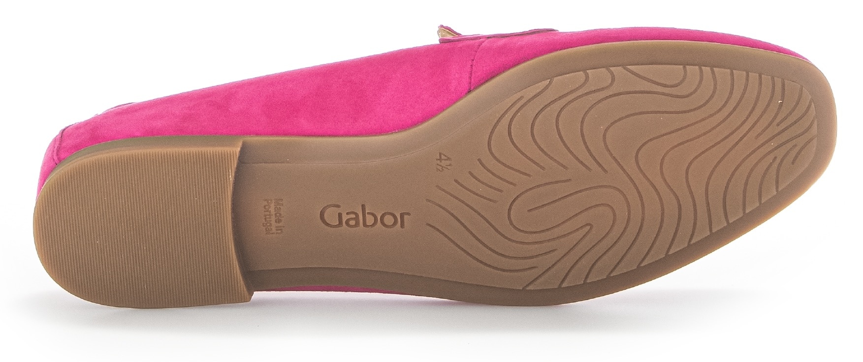 Gabor Loafer, Slipper, Business Schuh mit Zierriegel und Blockabsatz