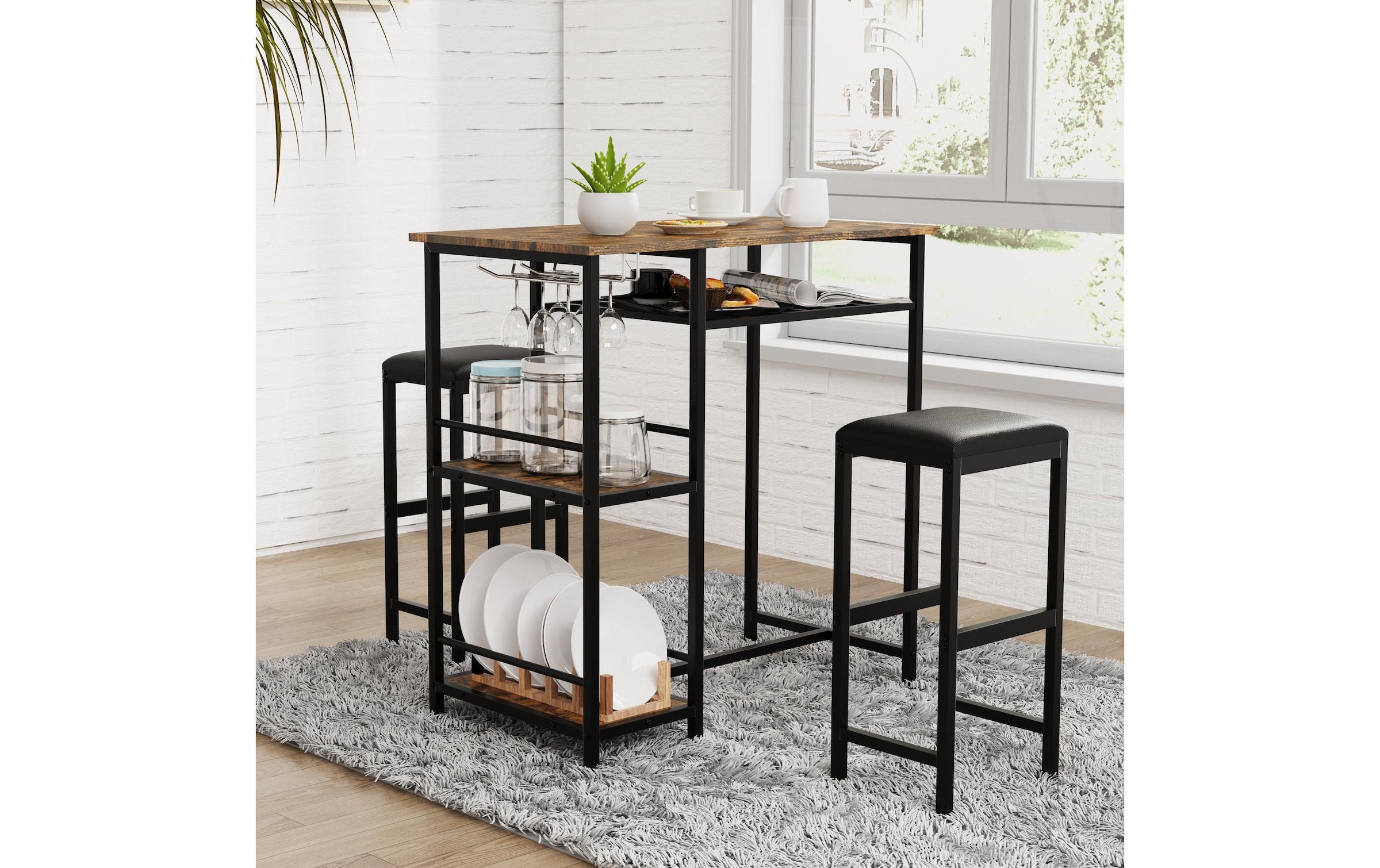 VCM Bartisch »Kolari 90 x 93 cm«
