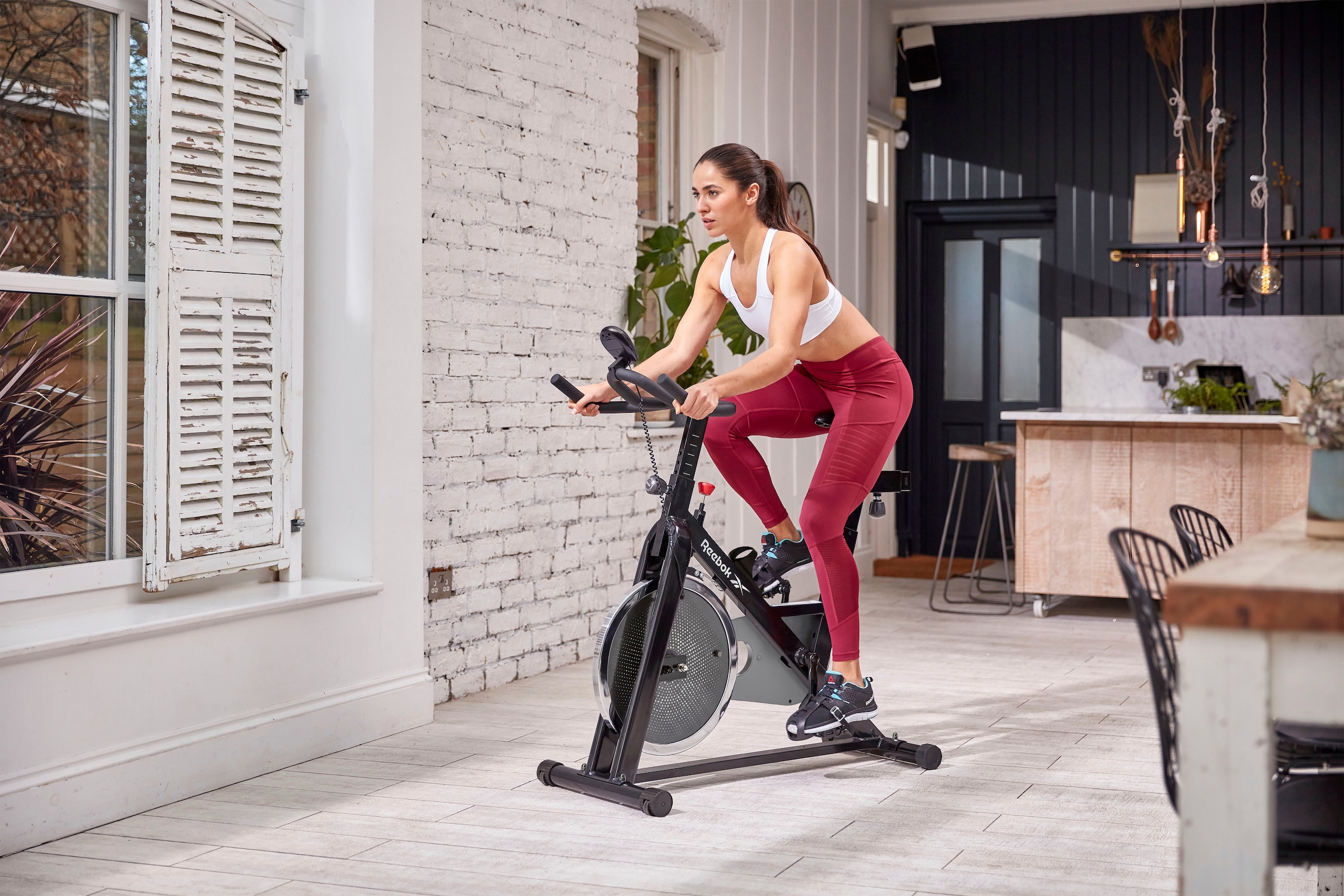 Reebok Speedbike »Sprint Bike« 100 kg max. Benutzergewicht, Fahrrad