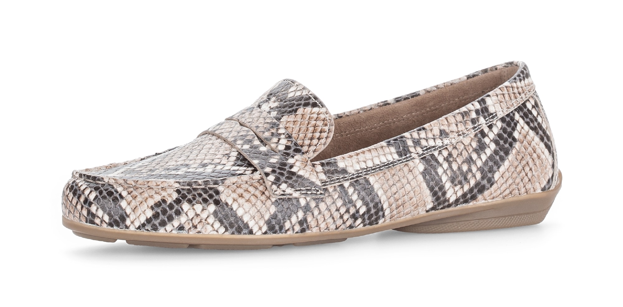 Image of Gabor Slipper, Schlupfschuh, Frühlingsschuh, Businessschuh mit Zierriegel