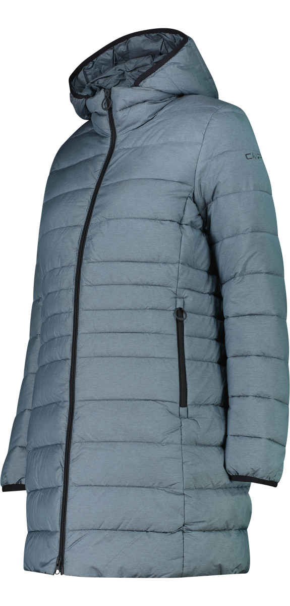 CMP Steppmantel »WOMAN PARKA ZIP HOOD« mit abnehmbarer Kapuze, sportlicher Stil, aus Nylon und Polyester