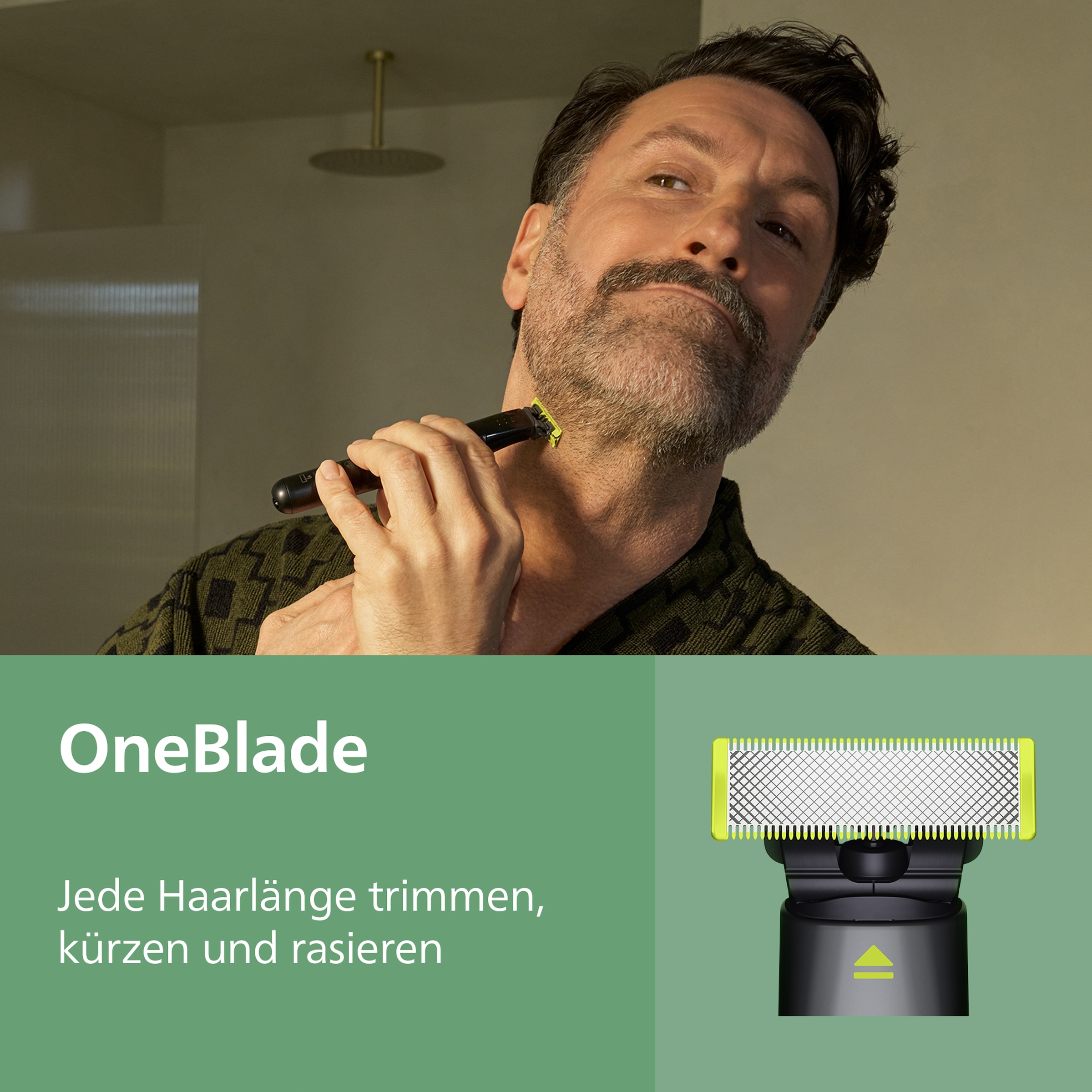 Philips Multifunktionstrimmer »Series 9000 MG9557/15« 20 Aufsätze 20-in-1-Trimmer für Gesicht, Körper und Kopfhaare