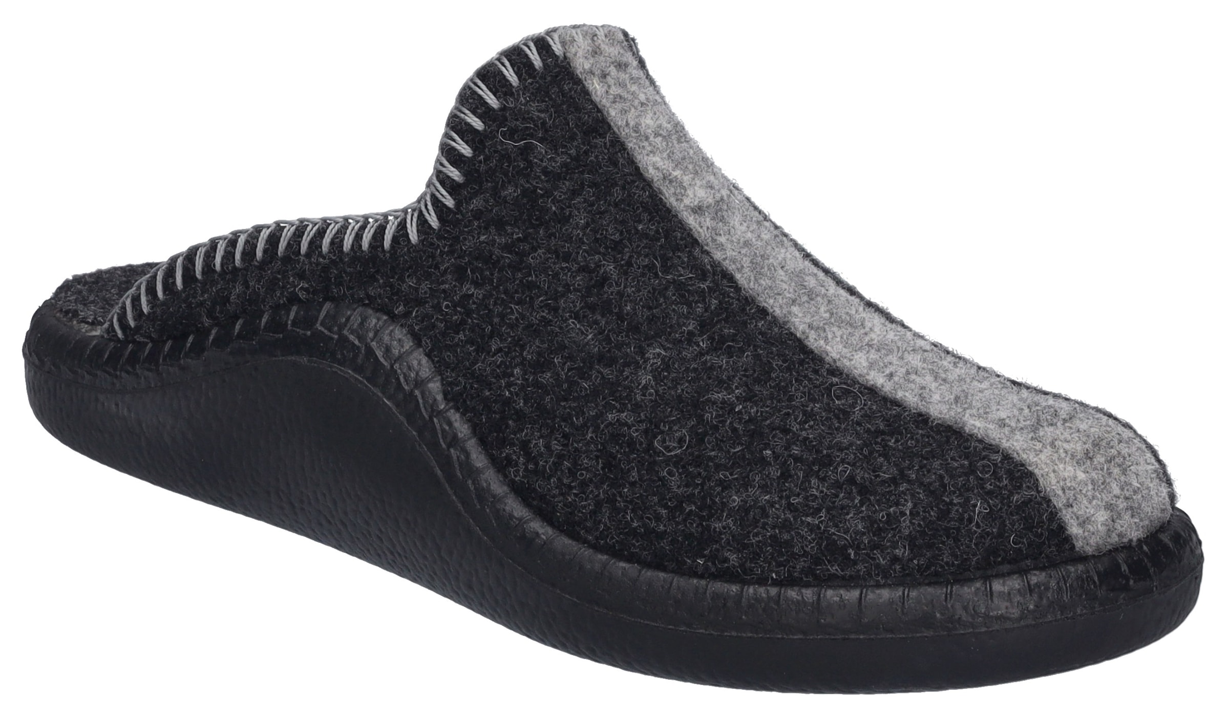 Image of Josef Seibel Pantoffel "Monaco 62" Hausschuh, Slipper mit Ziernähte
