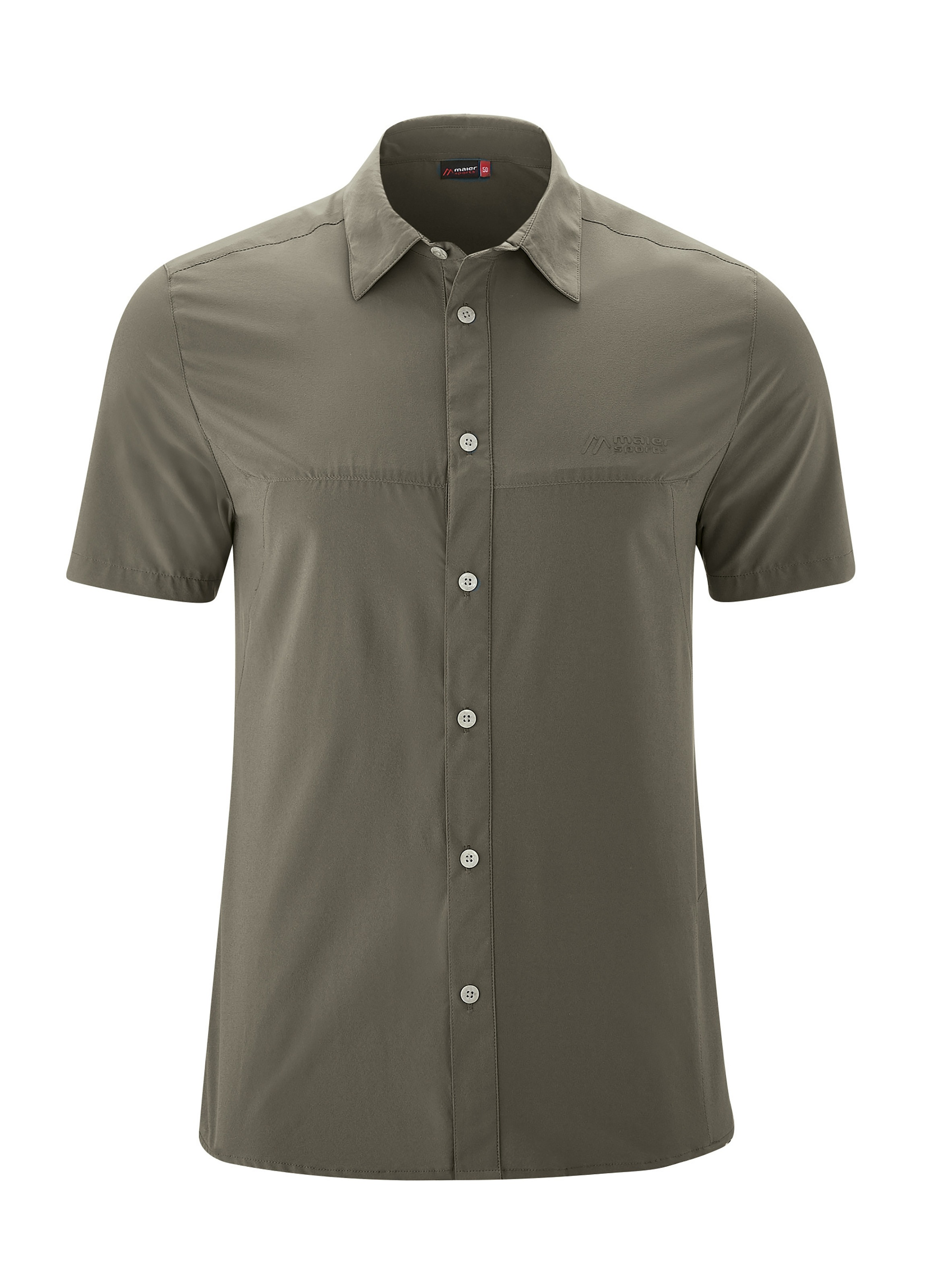 Image of Maier Sports Funktionshemd »Sinnes Tec MS/S«, Leichtes, elastisches Trekkinghemd mit Sonnenkragen bei Ackermann Versand Schweiz
