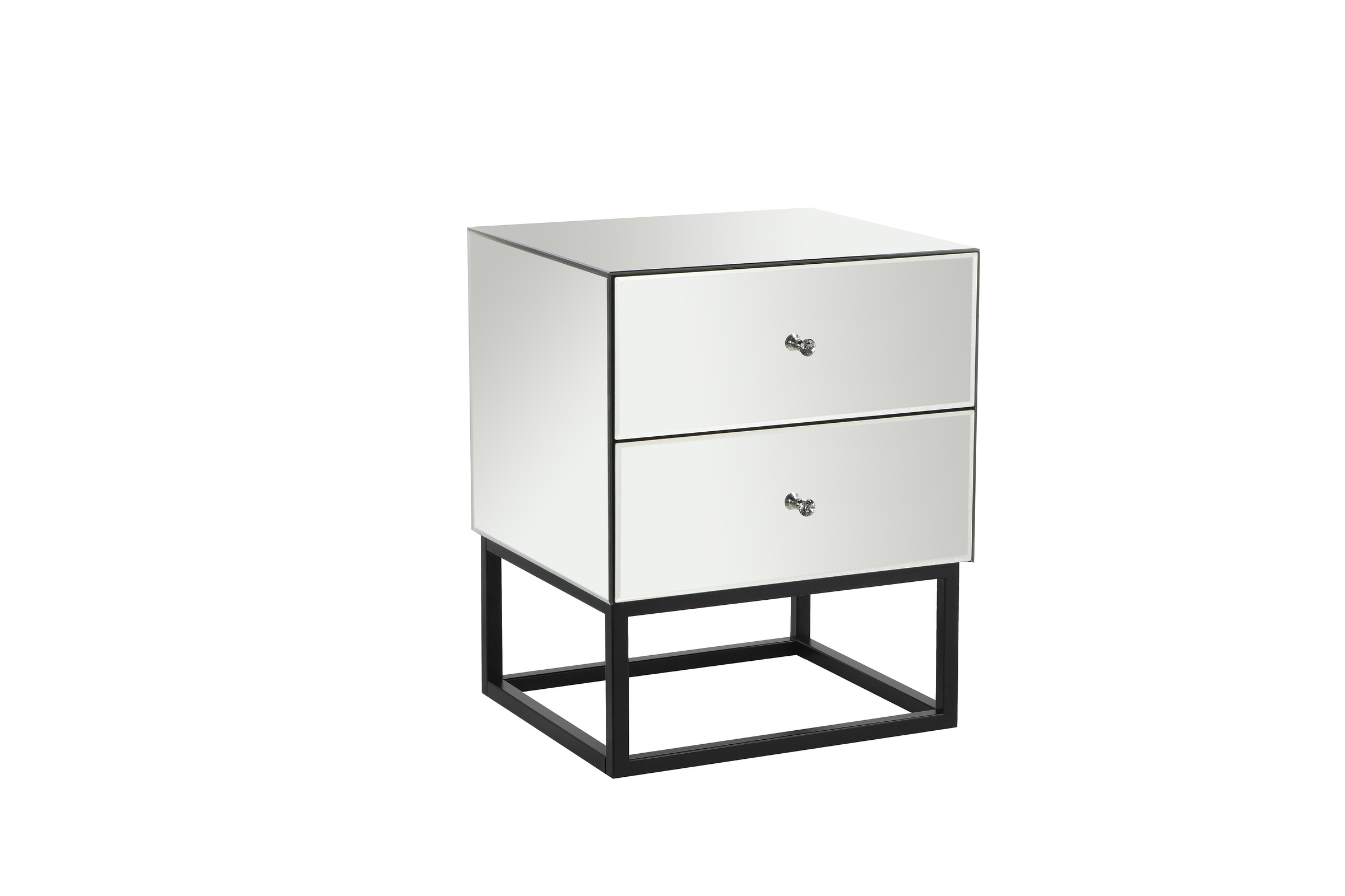 Image of Guido Maria Kretschmer Home&Living Nachttisch »Aren«, Verspiegelt, Breite 45 cm bei Ackermann Versand Schweiz