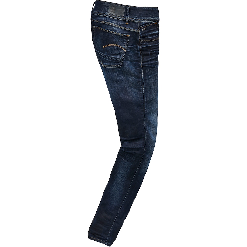 G-Star RAW Skinny-fit-Jeans »Mid Waist Skinny«, moderne Version des klassischen 5-Pocket-Designs