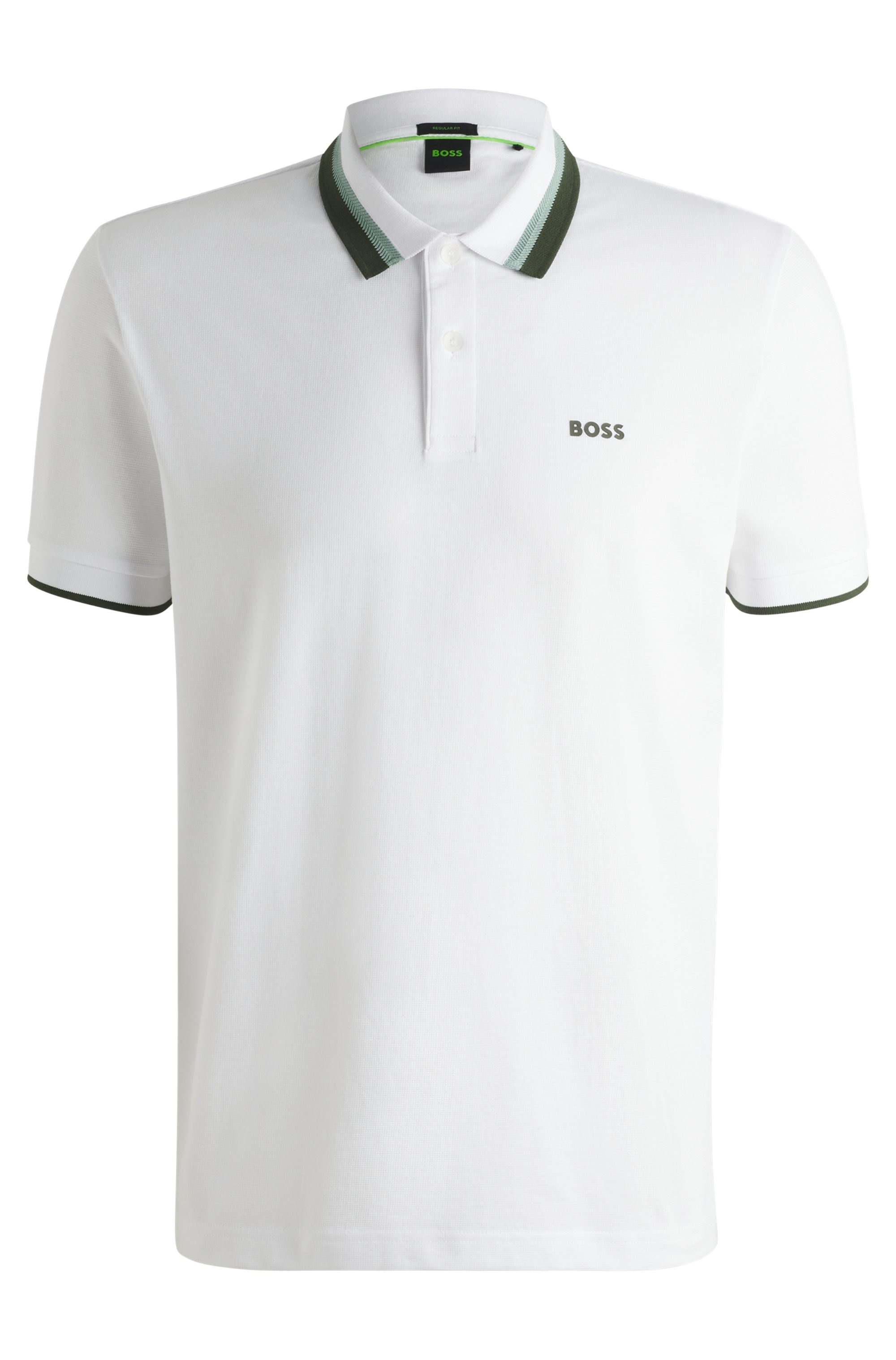 BOSS GREEN Poloshirt »Paddy AP Herit« mit kontrastfarbenen Details