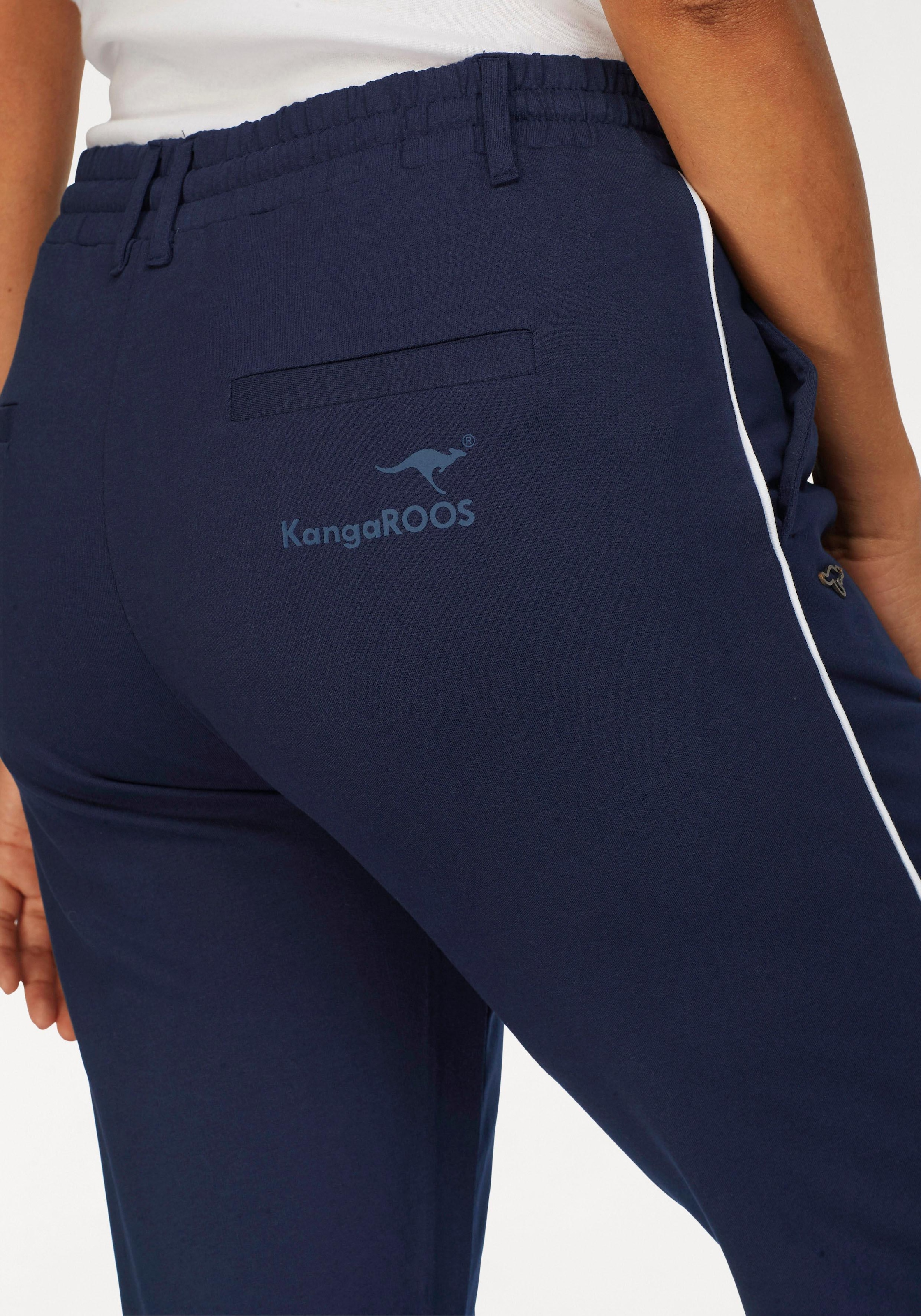 KangaROOS Jogger Pants, mit seitlichem Kontraststreifen